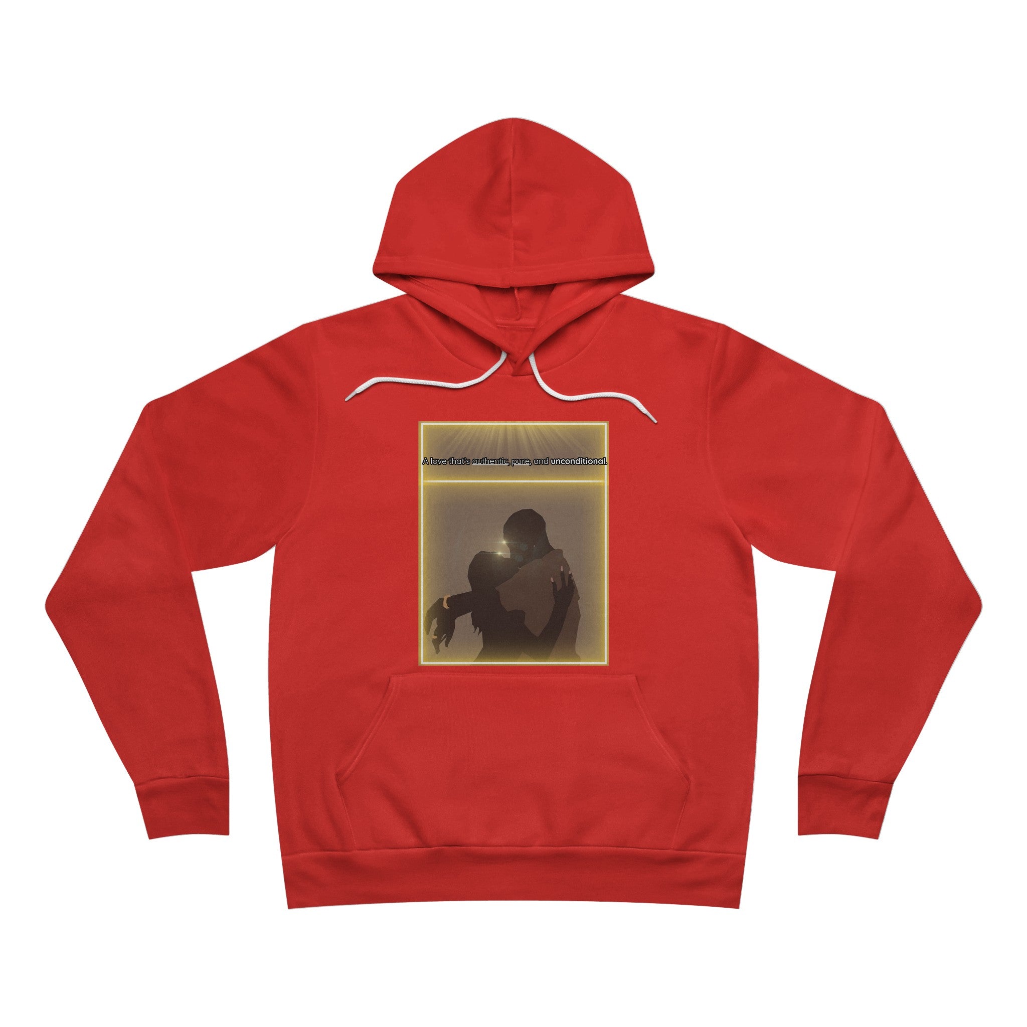 A love that's authentic,pure,and unconditional Unisex Pullover Hoodie