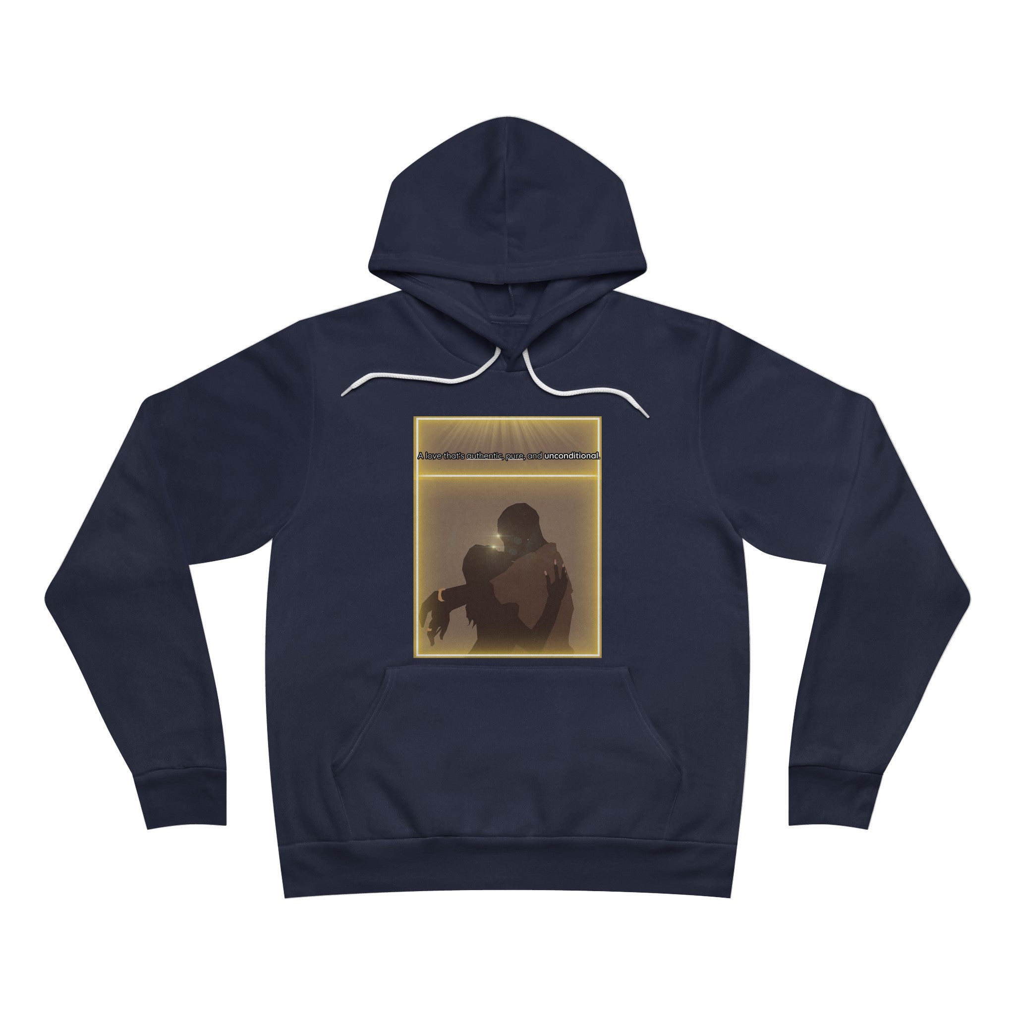 A love that's authentic,pure,and unconditional Unisex Pullover Hoodie