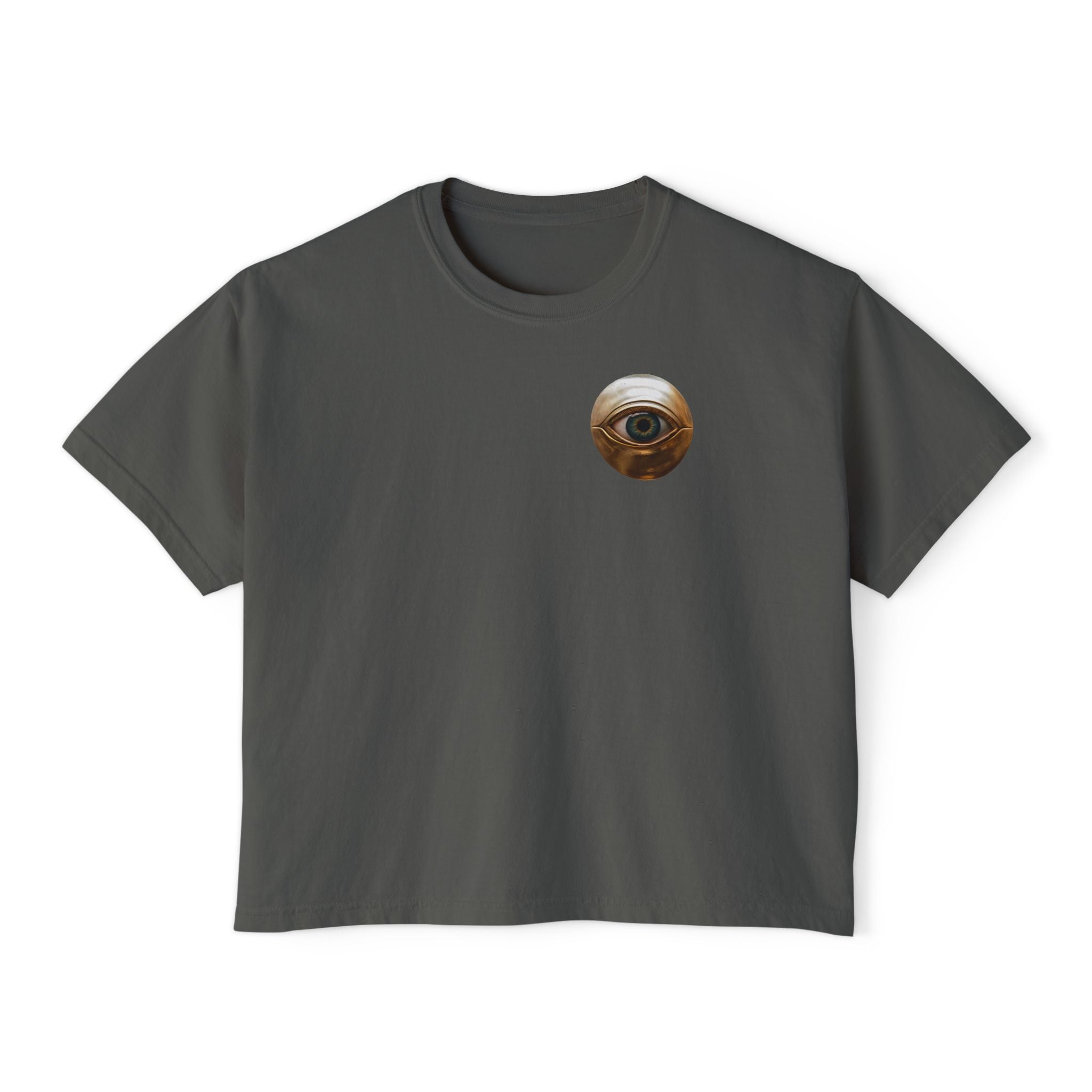 Money Moves Only unisex croppe Boxy Tee