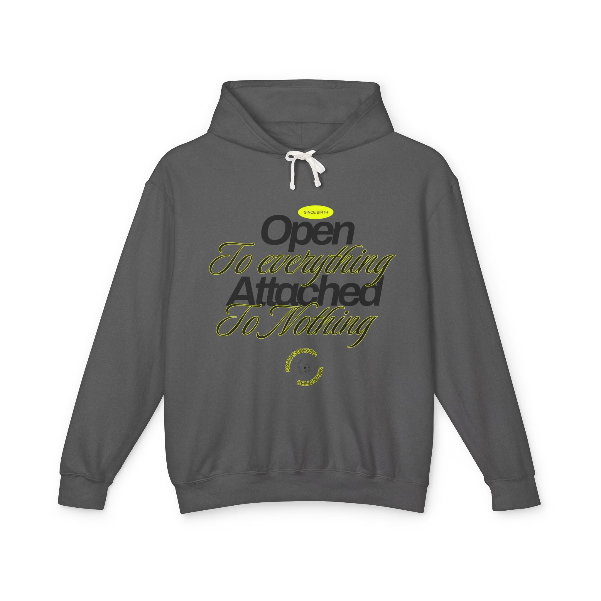 Open To Everything Attached To Nothing Hooded Sweatshirt