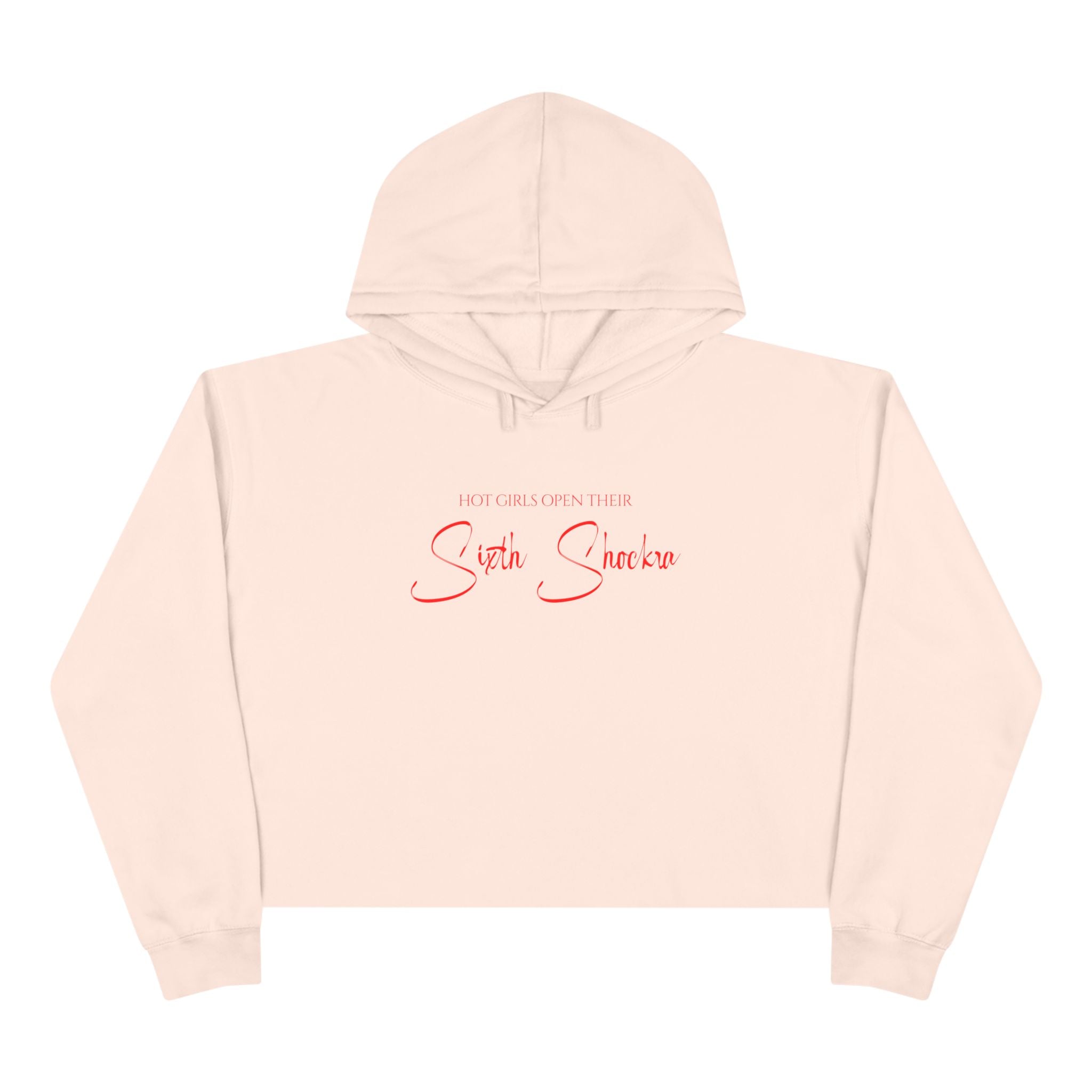 Hot Girls Open Their Sixth Shockra Unisex Crop Hoodie