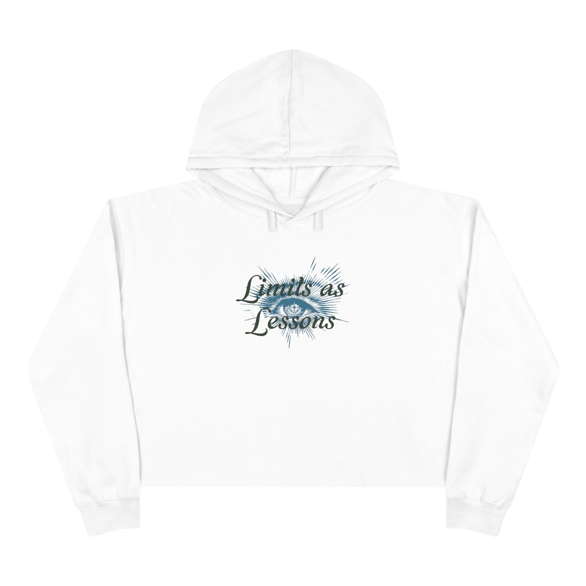 I honor my limits and celebrate my growth Unisex Crop Hoodie
