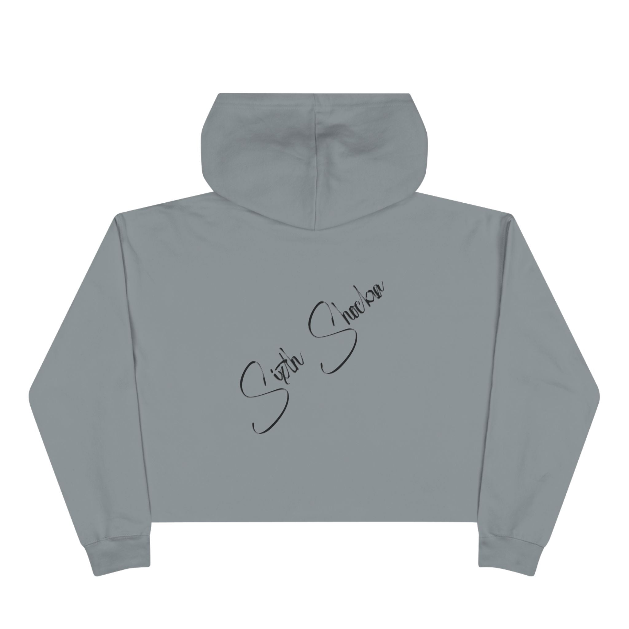 Signing Off Crop Hoodie