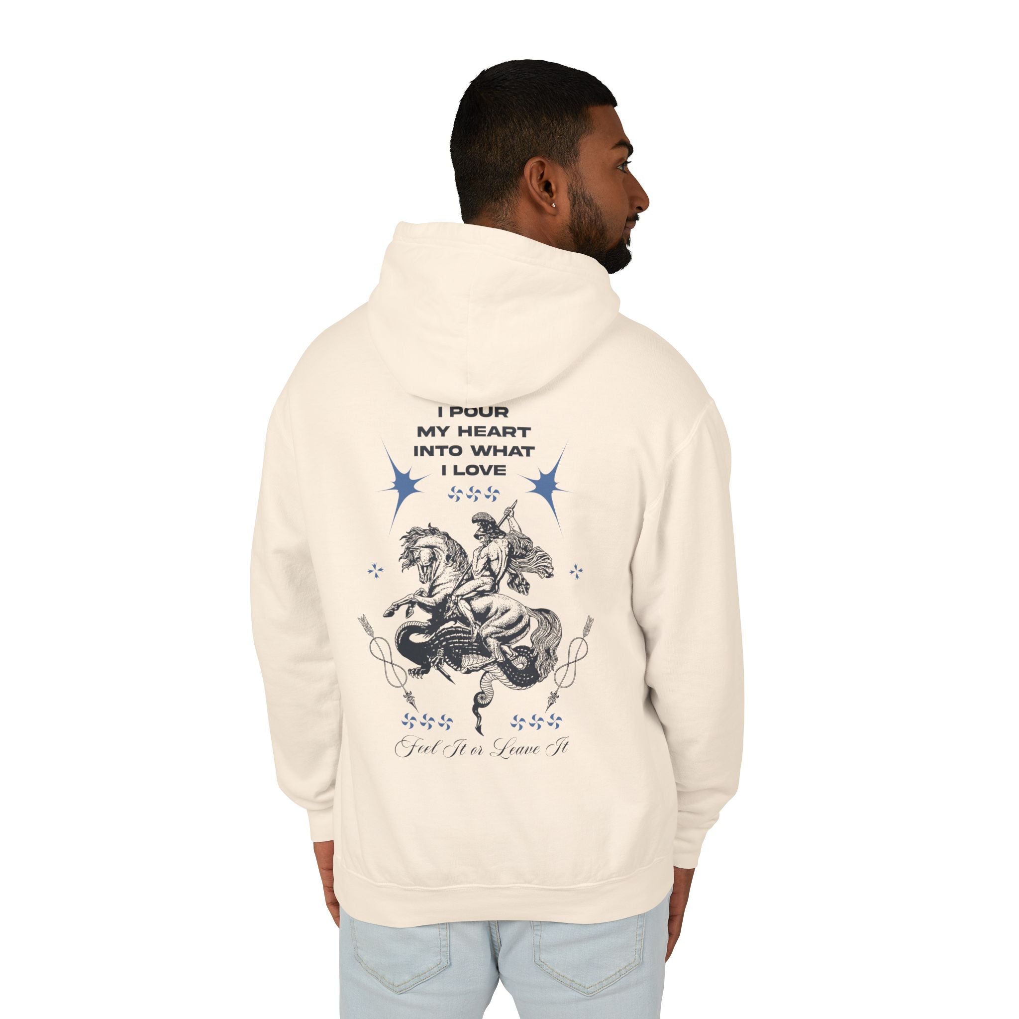 I pour my heart into what I love Hoodie
