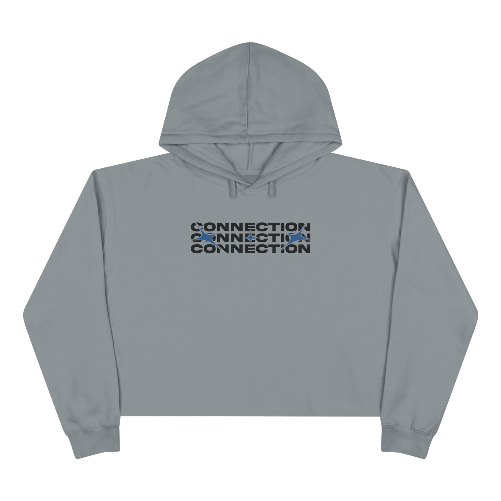 I nurture my mind so it can uplift my body Unisex Crop Hoodie