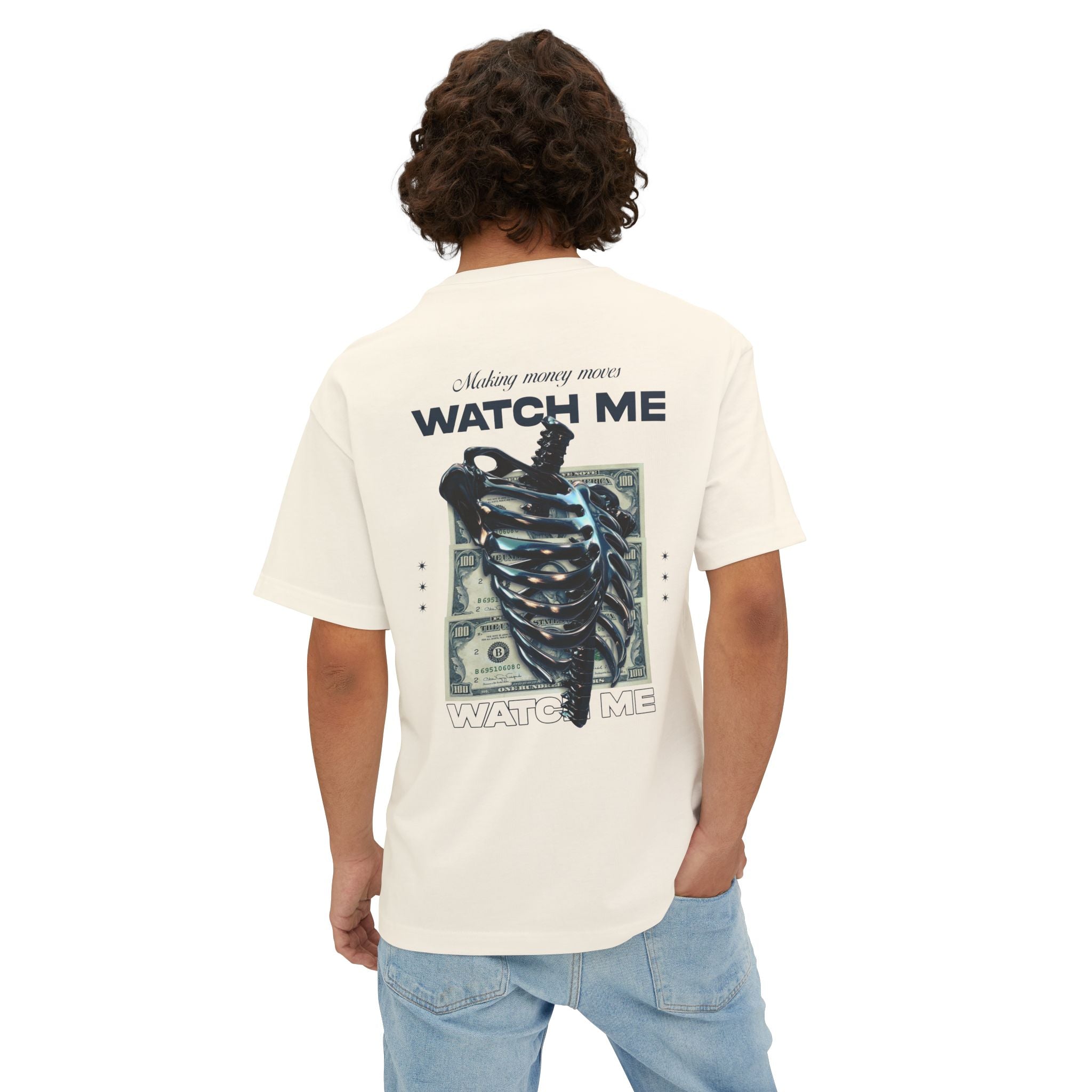 Making Money Moves Watch Me Heavy Cotton Tee