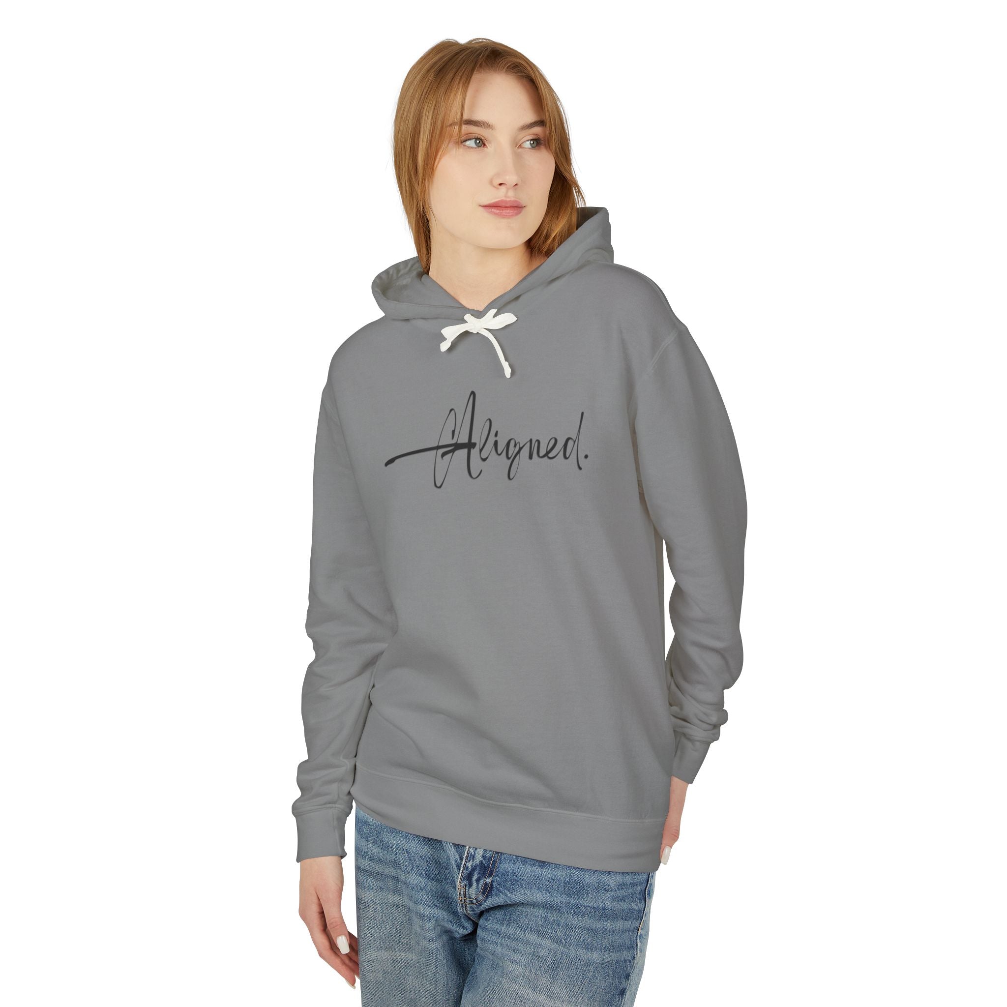 Aligned Hooded Sweatshirt
