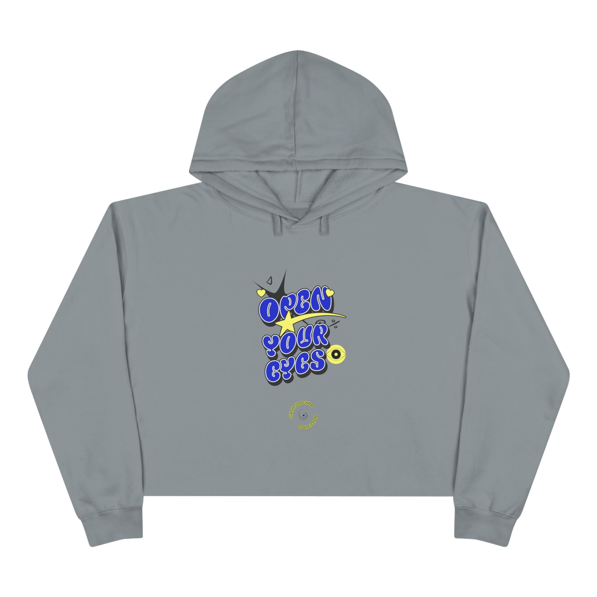 Open Your Eyes Crop Hoodie