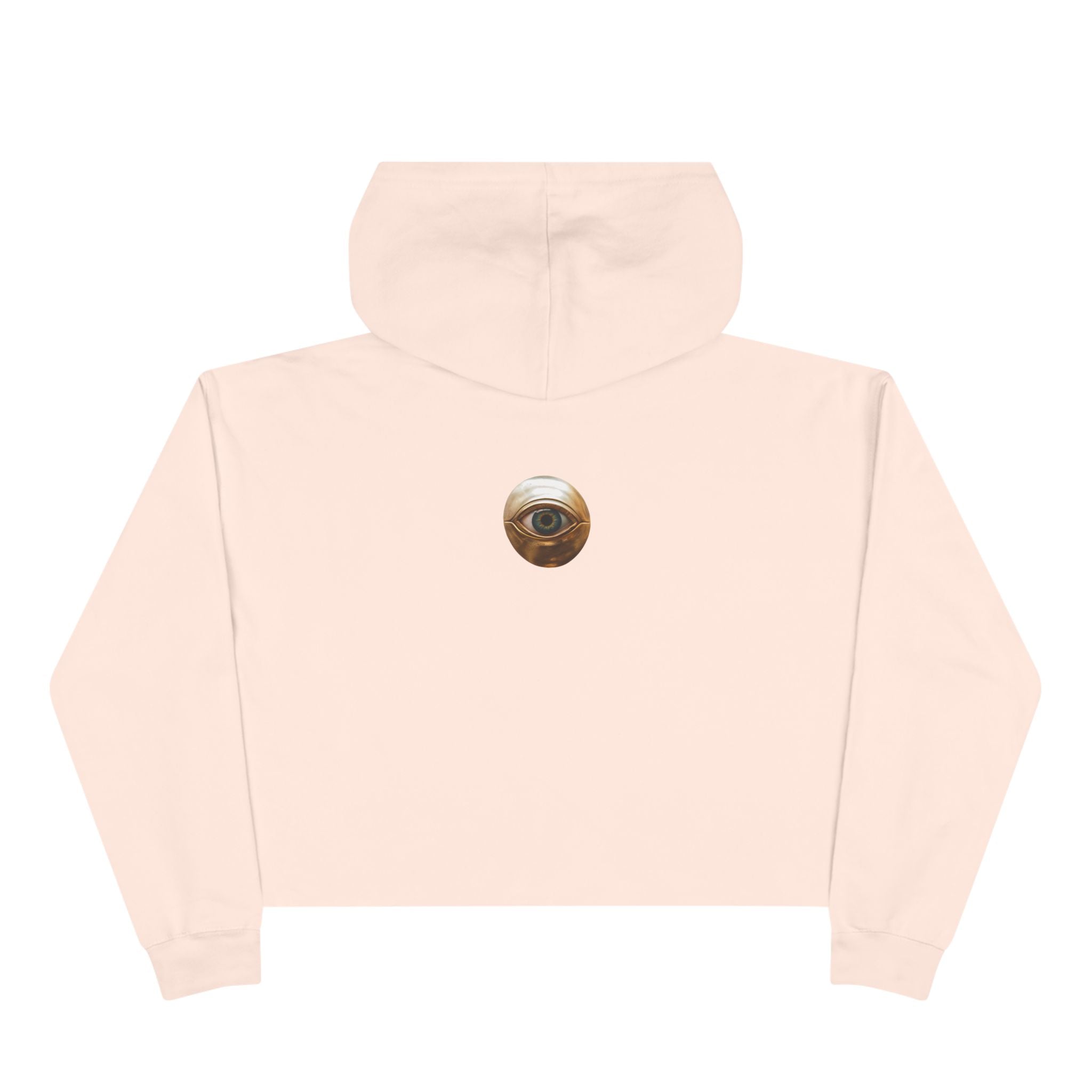 Doing What You Love Is Never Waste Of Time Crop Hoodie