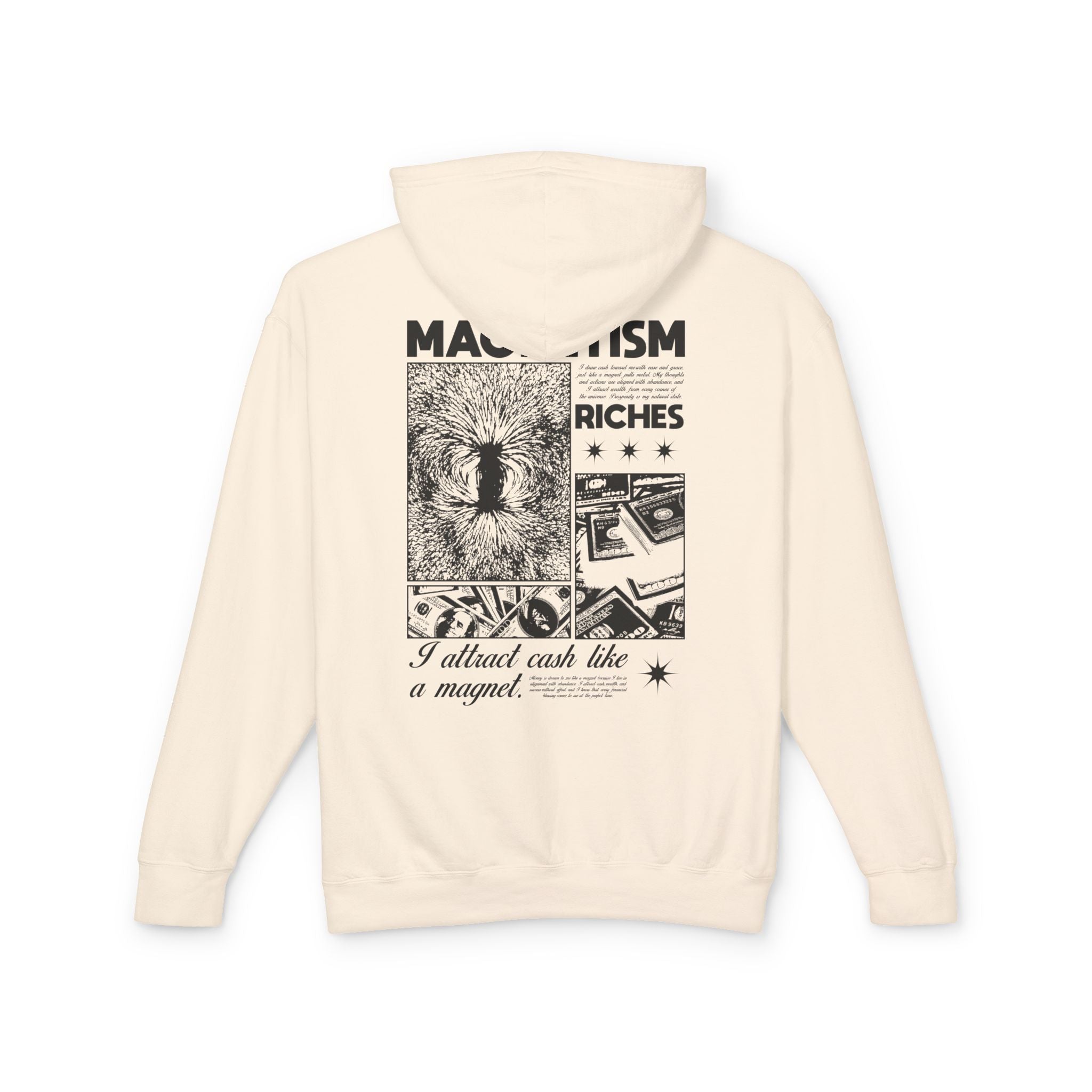 I Attract Cash Like A Magnet Hooded Sweatshirt