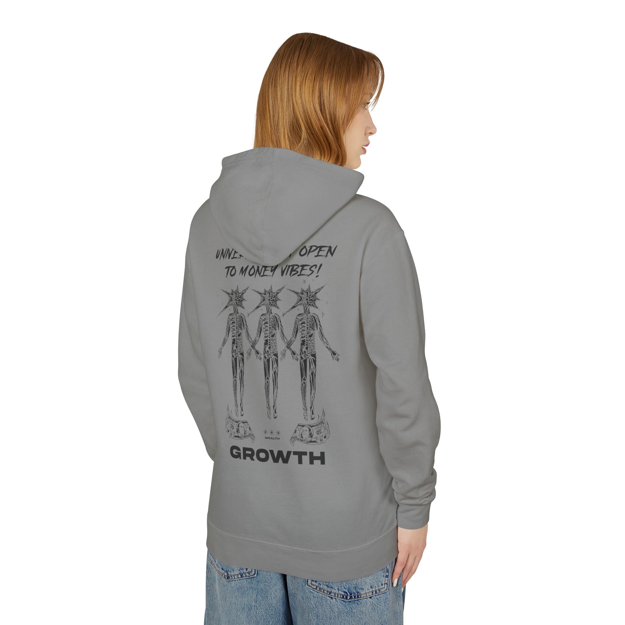 Universe, I Am Open to Money Vibes Hooded Sweatshirt