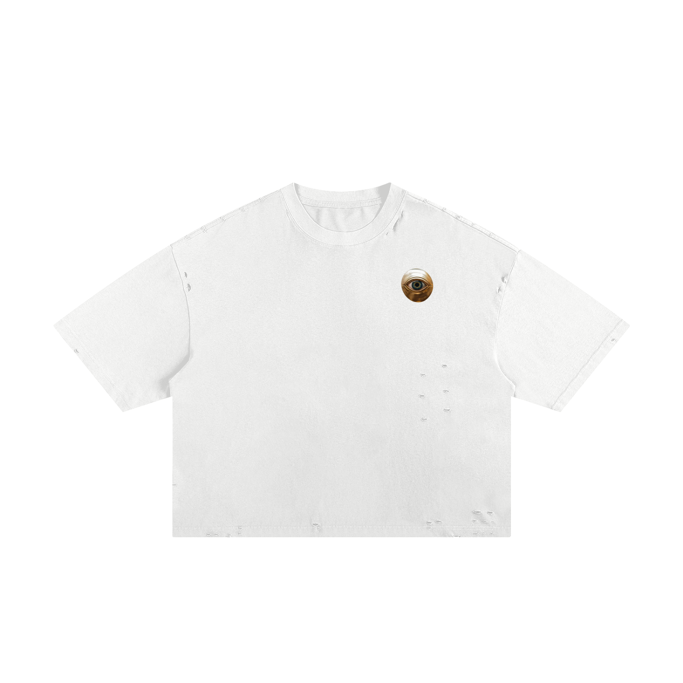 The Universe Is Waiting For You Classic Frayed Boxy Tee