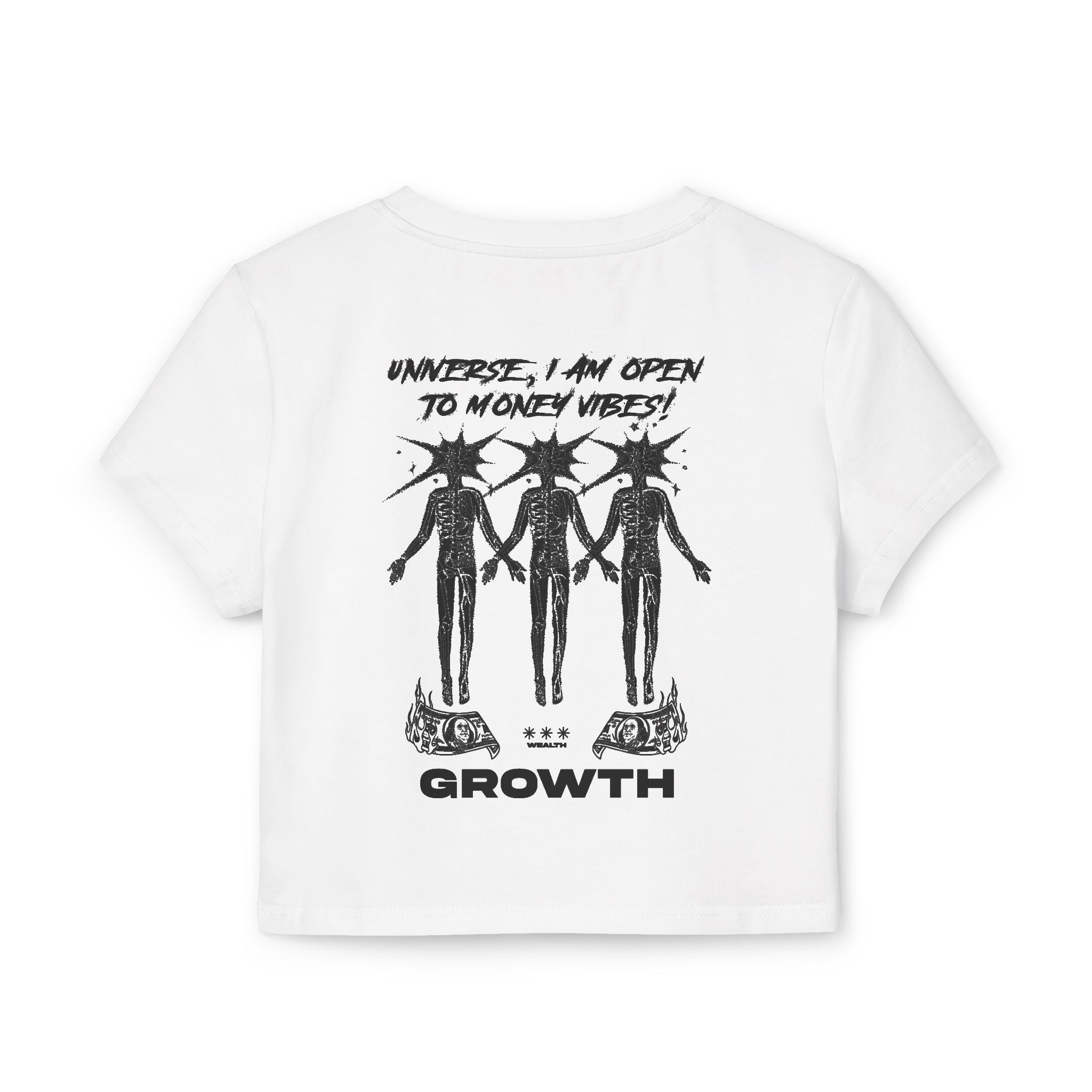 Universe I am open to Money Vibes Tiny Tee