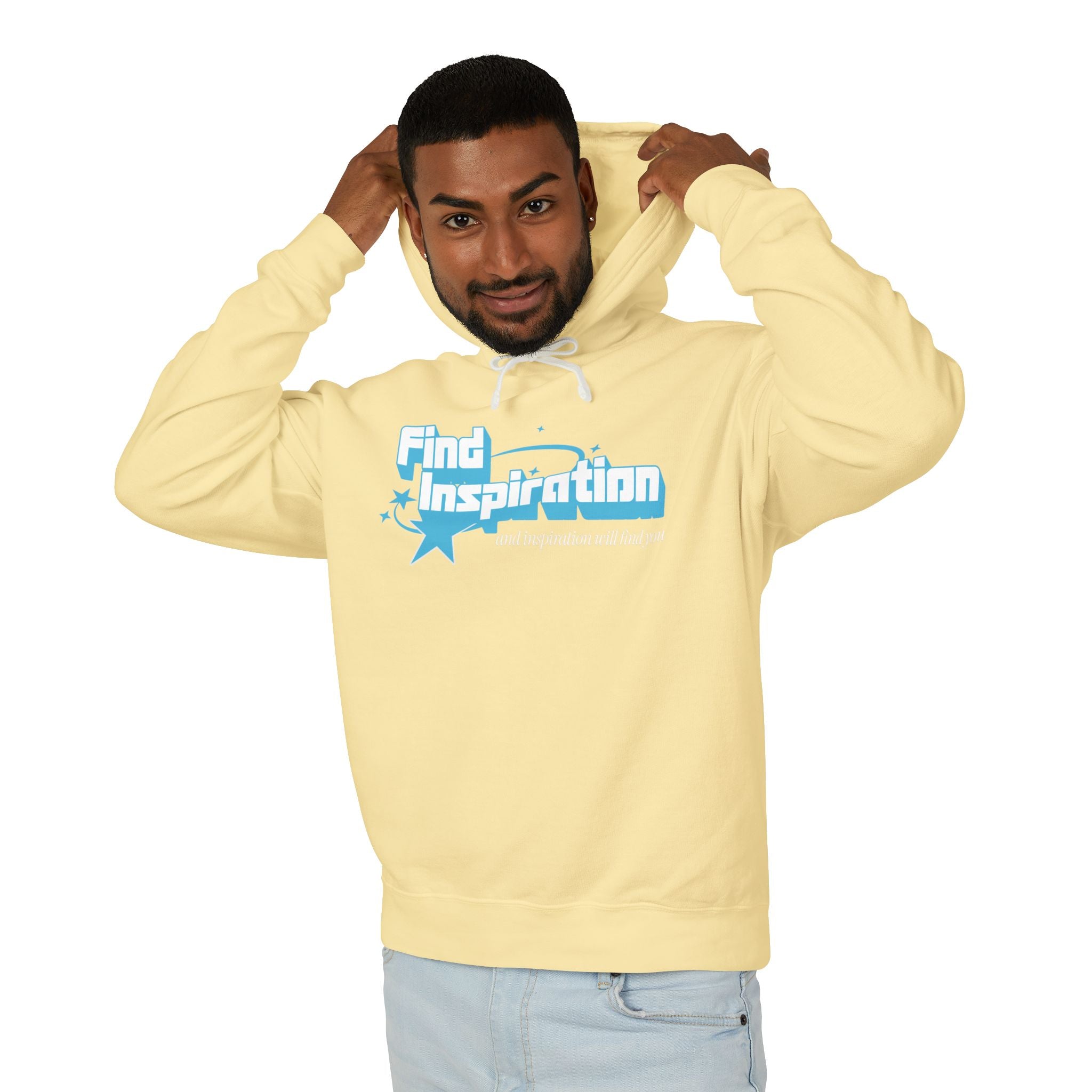 Find Inspiration and Inspiration Will Find You Hooded Sweatshirt