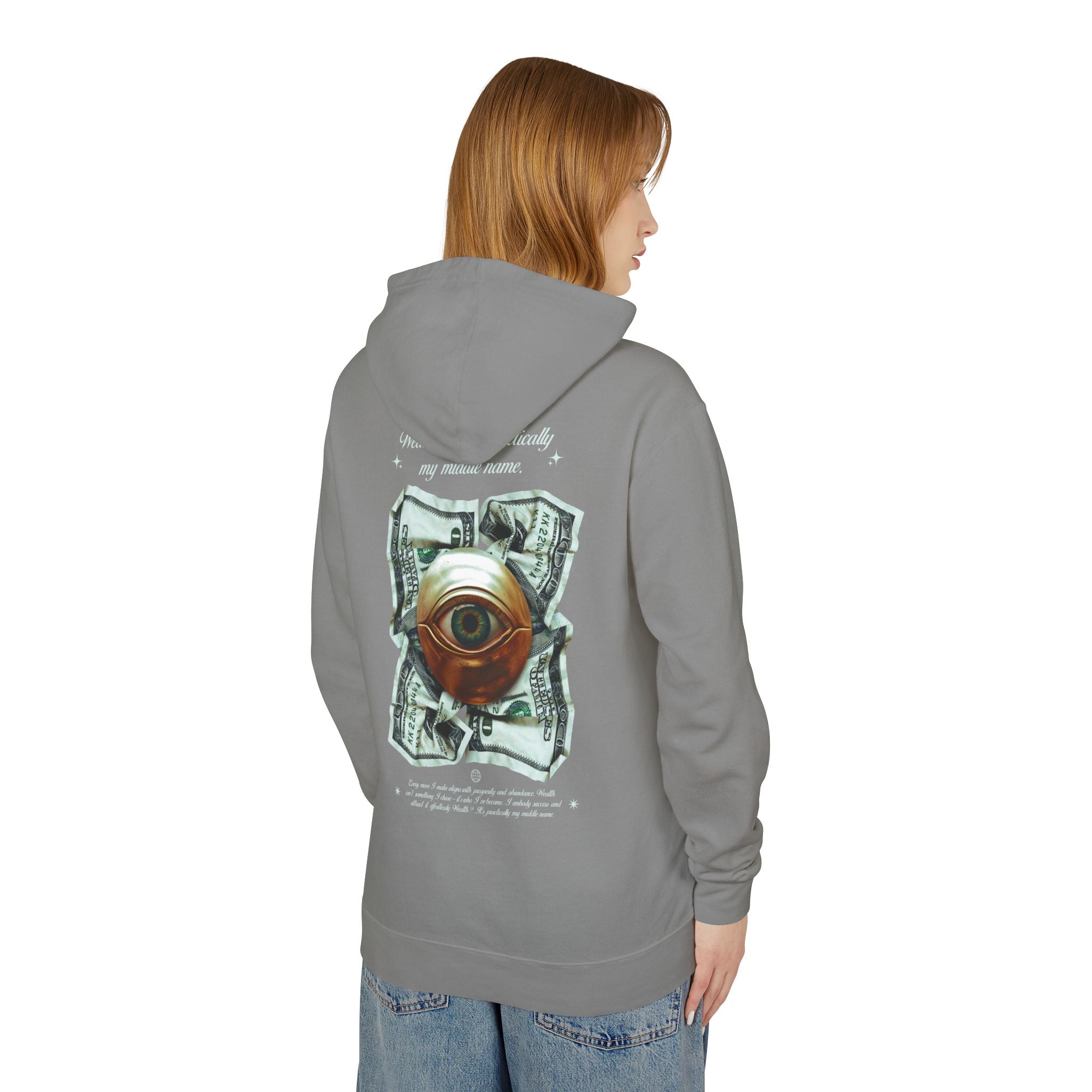 Wealth? It's Pradically My Middle Name Hooded Sweatshirt