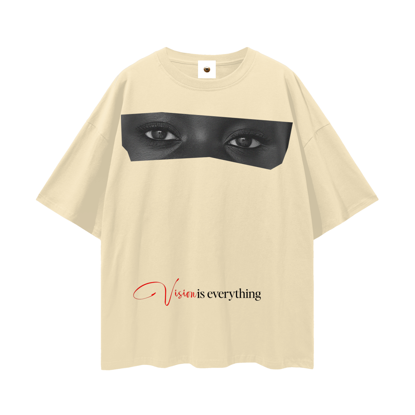 Vision Is Everything Streetwear Loose Drop Shoulder T-Shirt