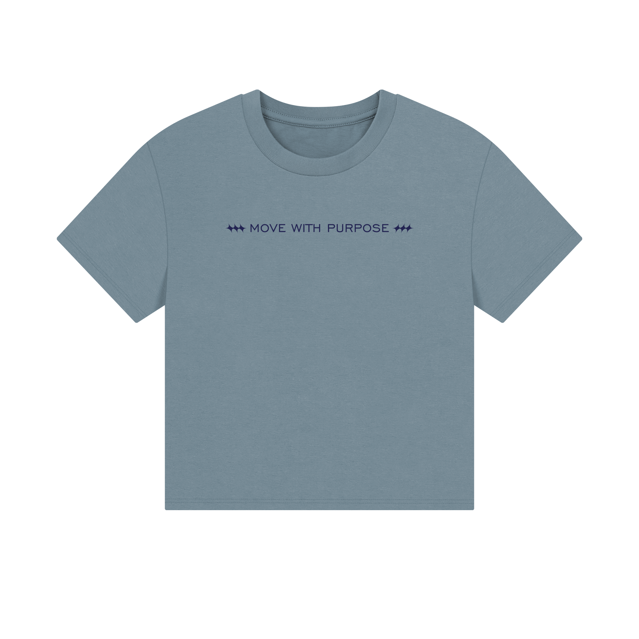 Every choice I make aligns me closer to my mission Unisex Oversized Crop Tee