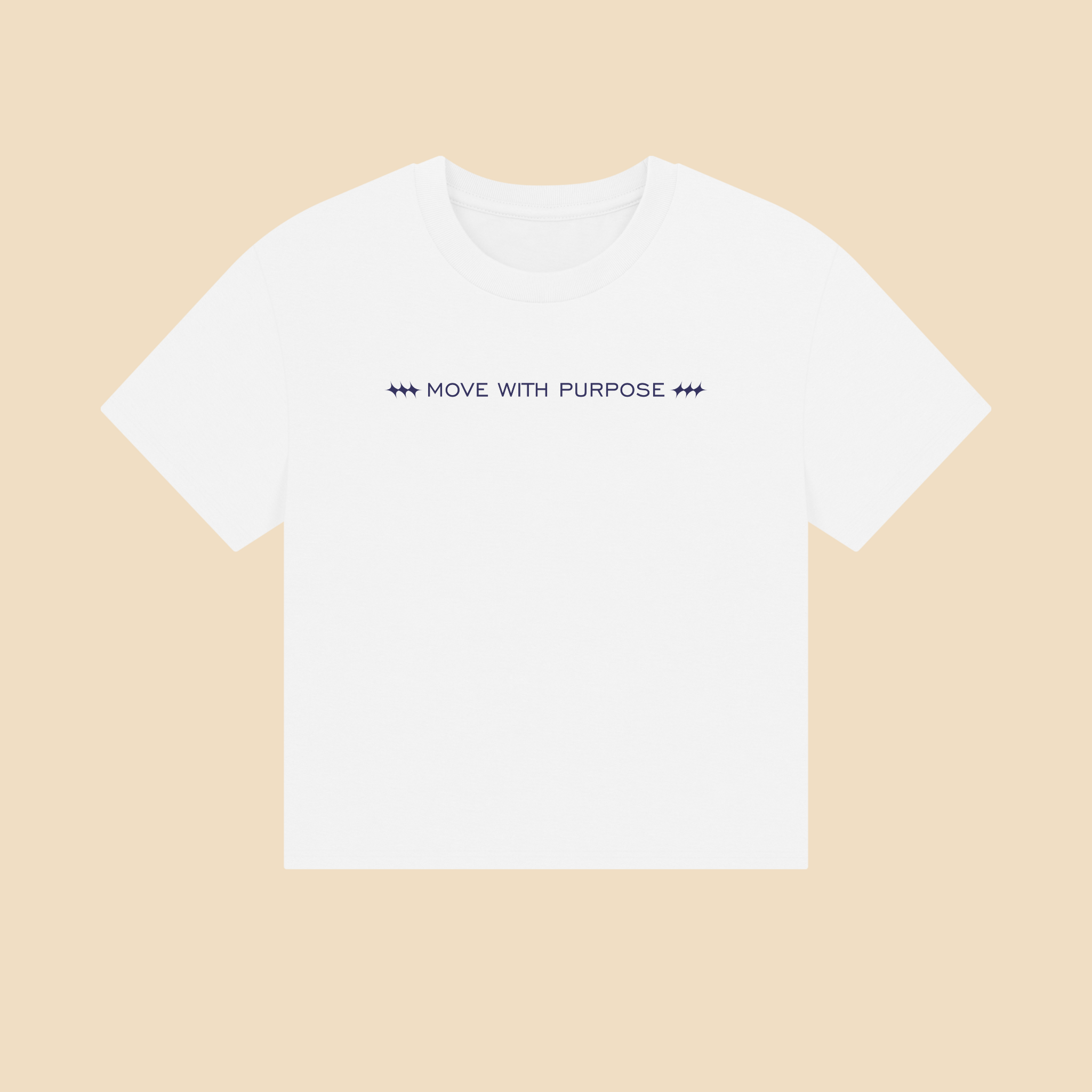 Every choice I make aligns me closer to my mission Unisex Oversized Crop Tee