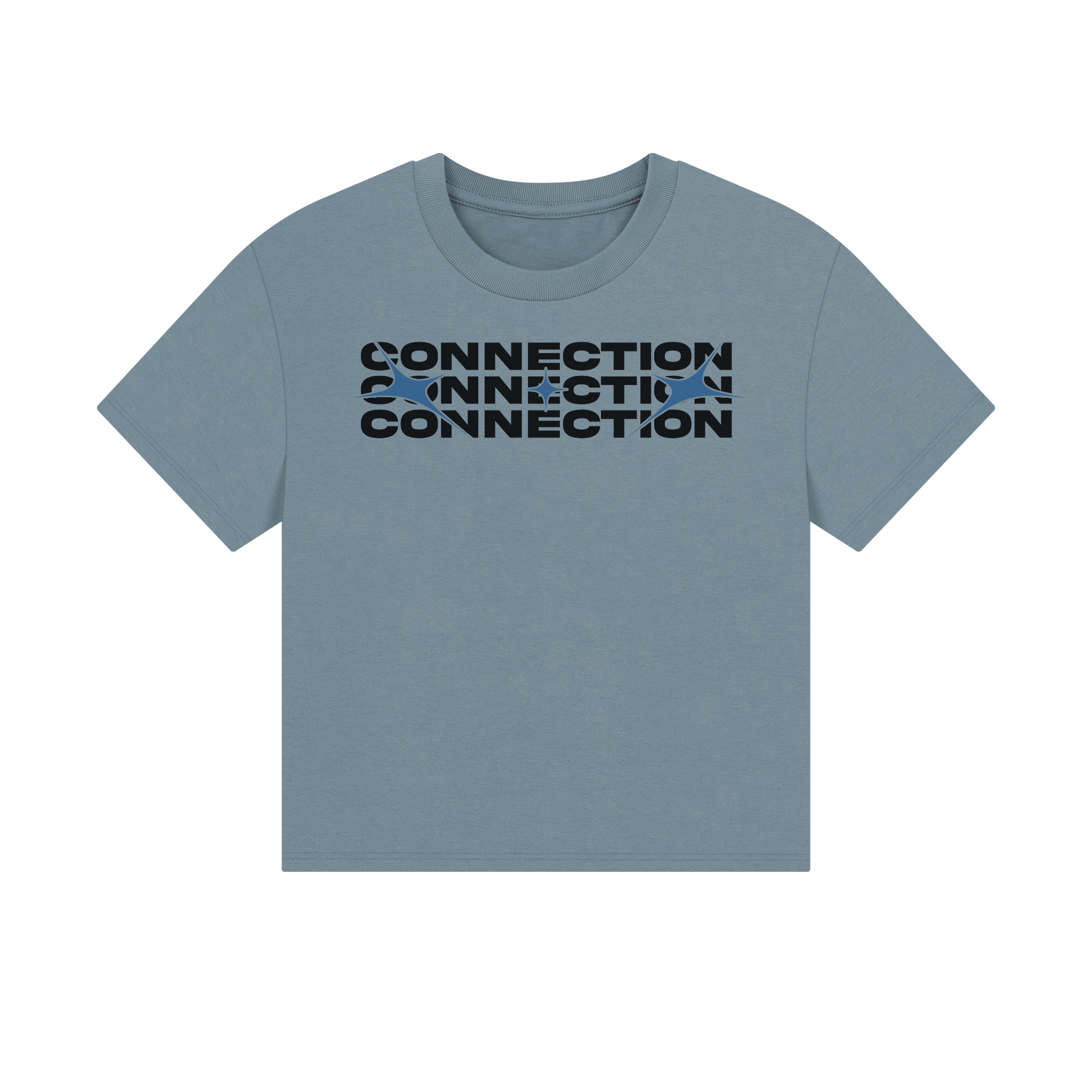I nurture my mind so it can uplift my body Unisex Cropped Boxy Tee