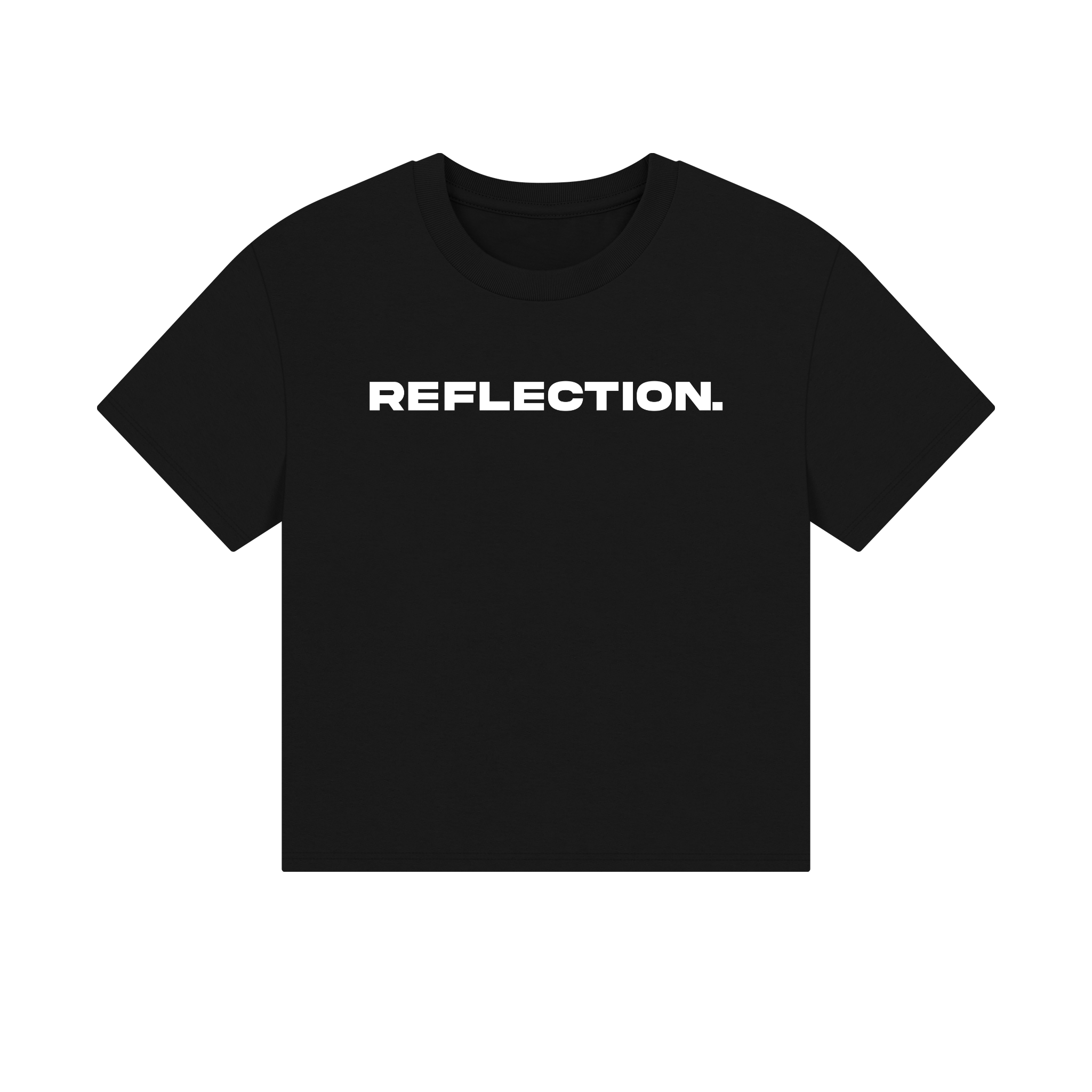 Loving myself is my best flex Unisex Cropped Boxy Tee