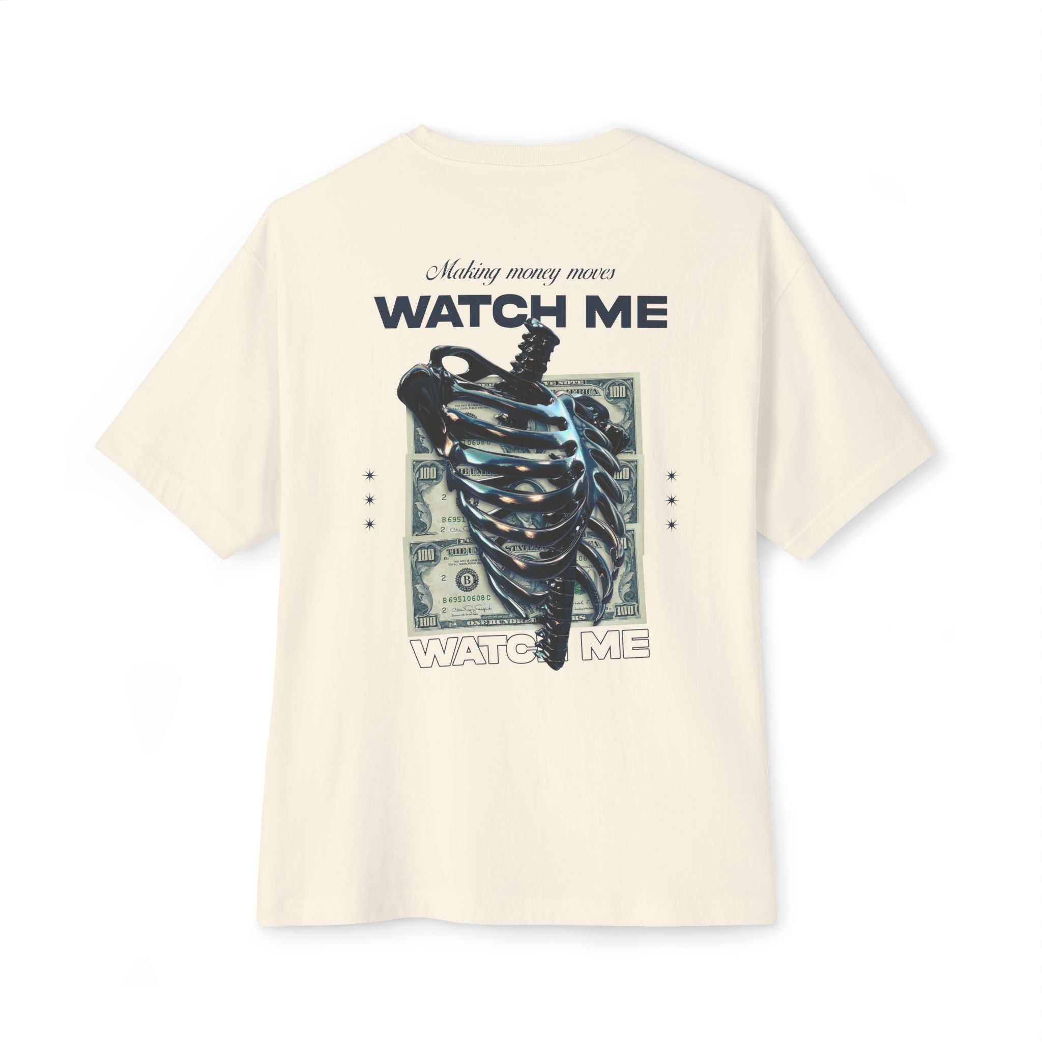 Making Money Moves Watch Me Heavy Cotton Tee