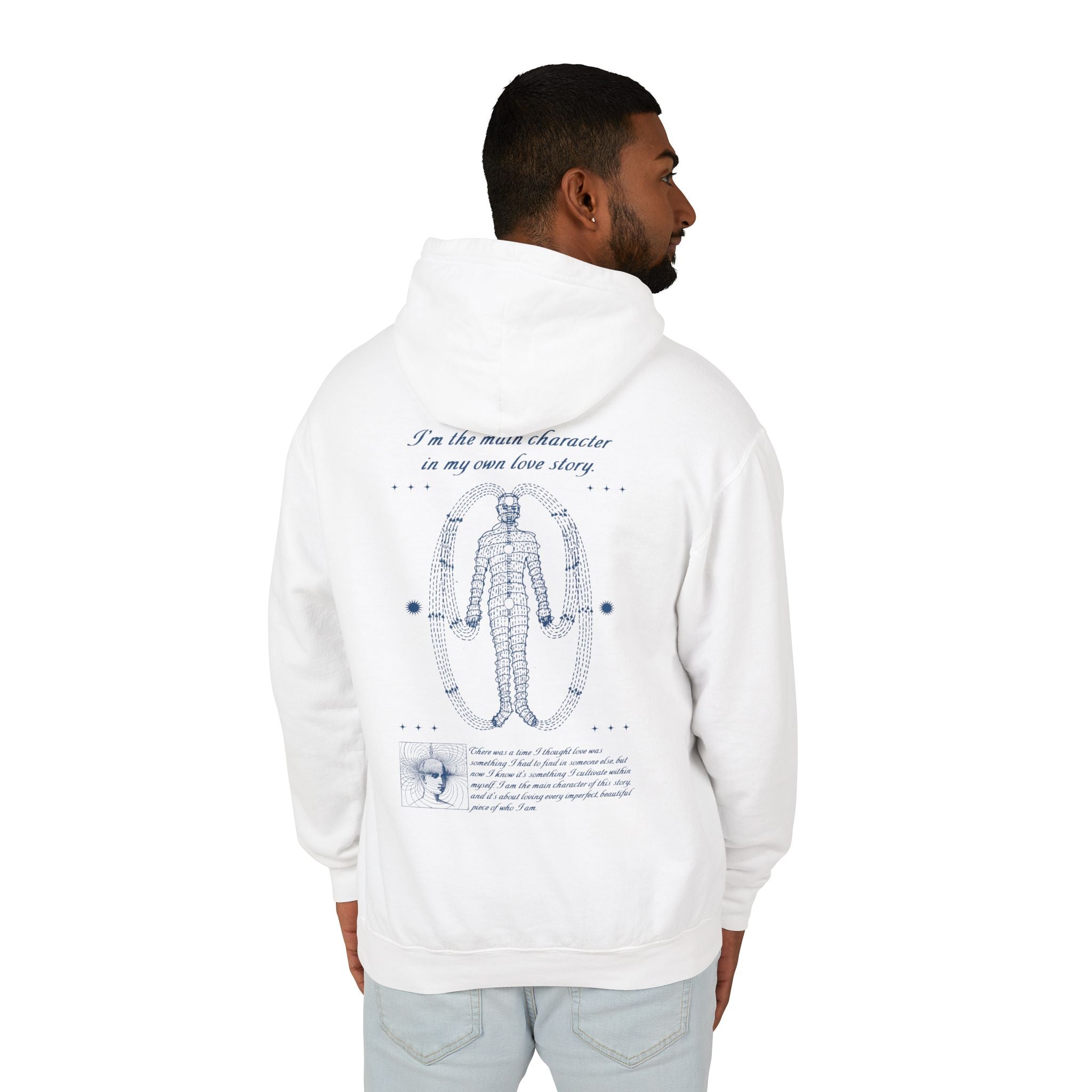 I’m the main character in my own love story Hoodie