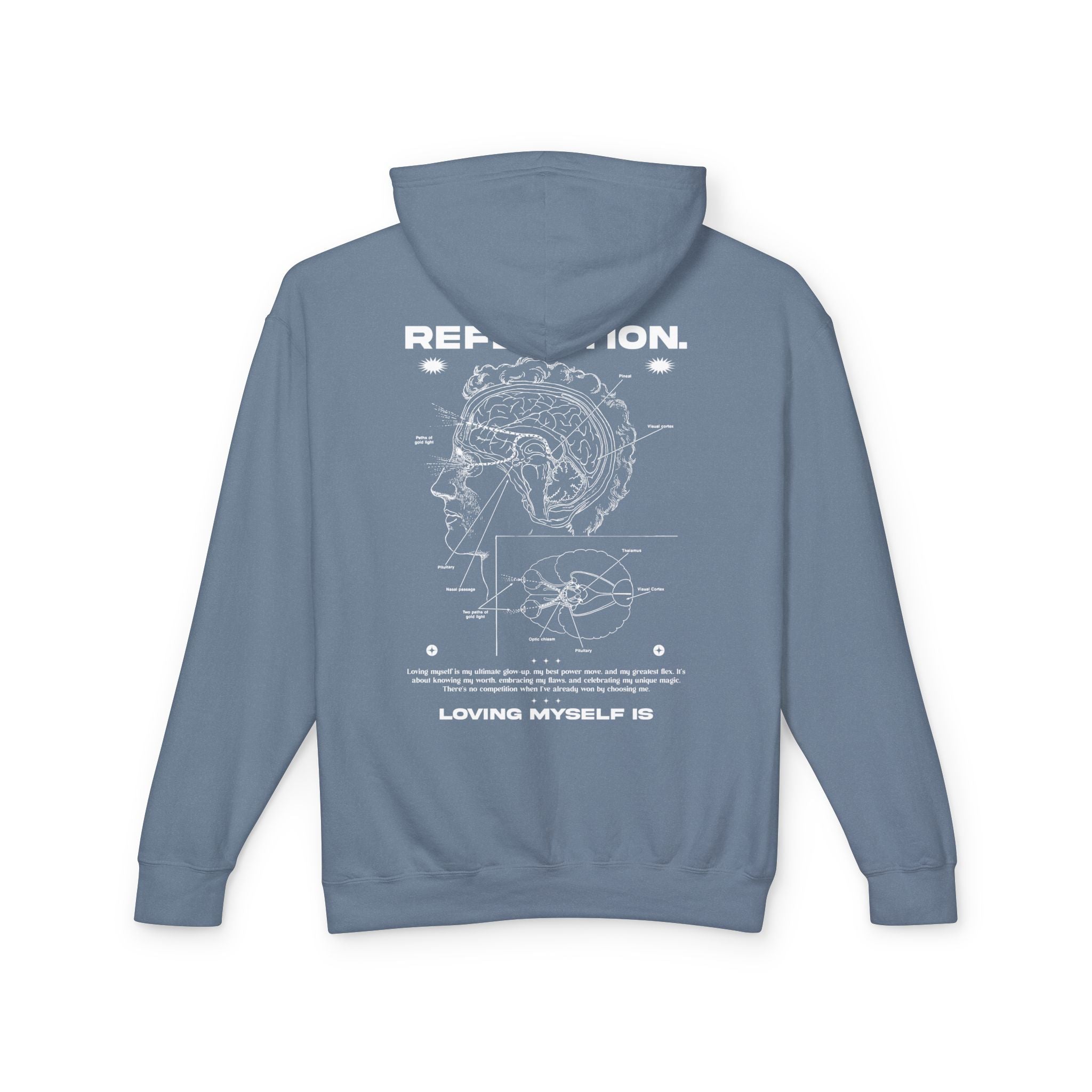Loving myself is my best flex Hoodie