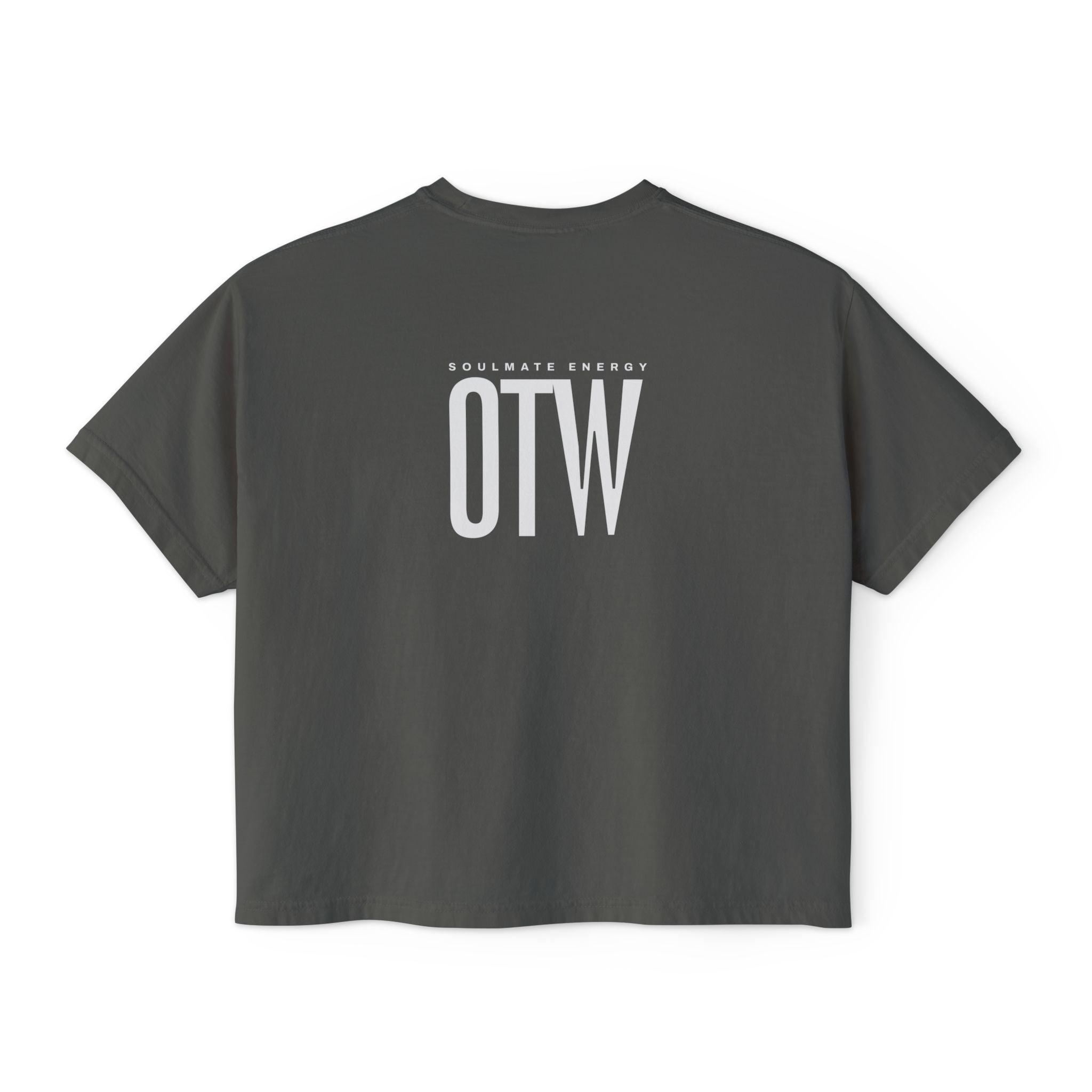 Soul Mate Energy OTW Unisex Cropped Boxy Tee
