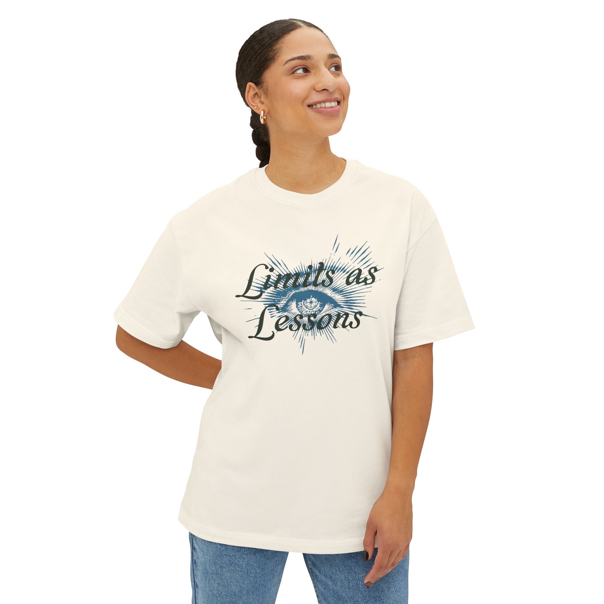 I honor my limits and celebrate my growth Unisex Oversized Tee