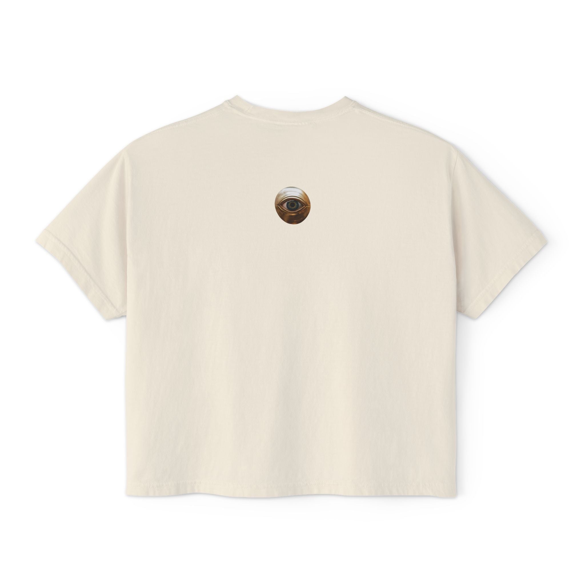 I'm Not Chasing Love I'm Ready for it to Arrive Unisex Cropped Boxy Tee