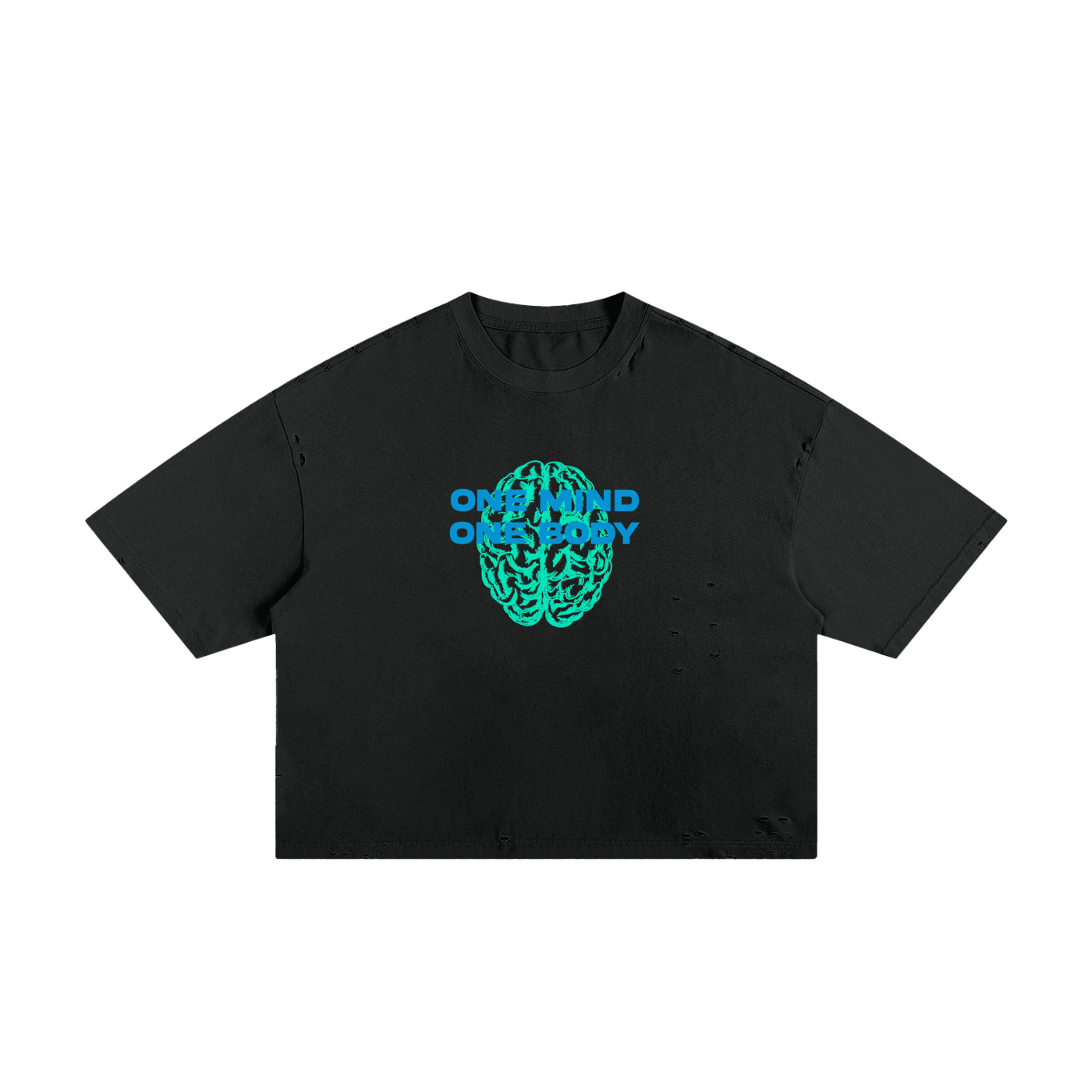 My body and mind work in harmony Unisex Boxy Tee