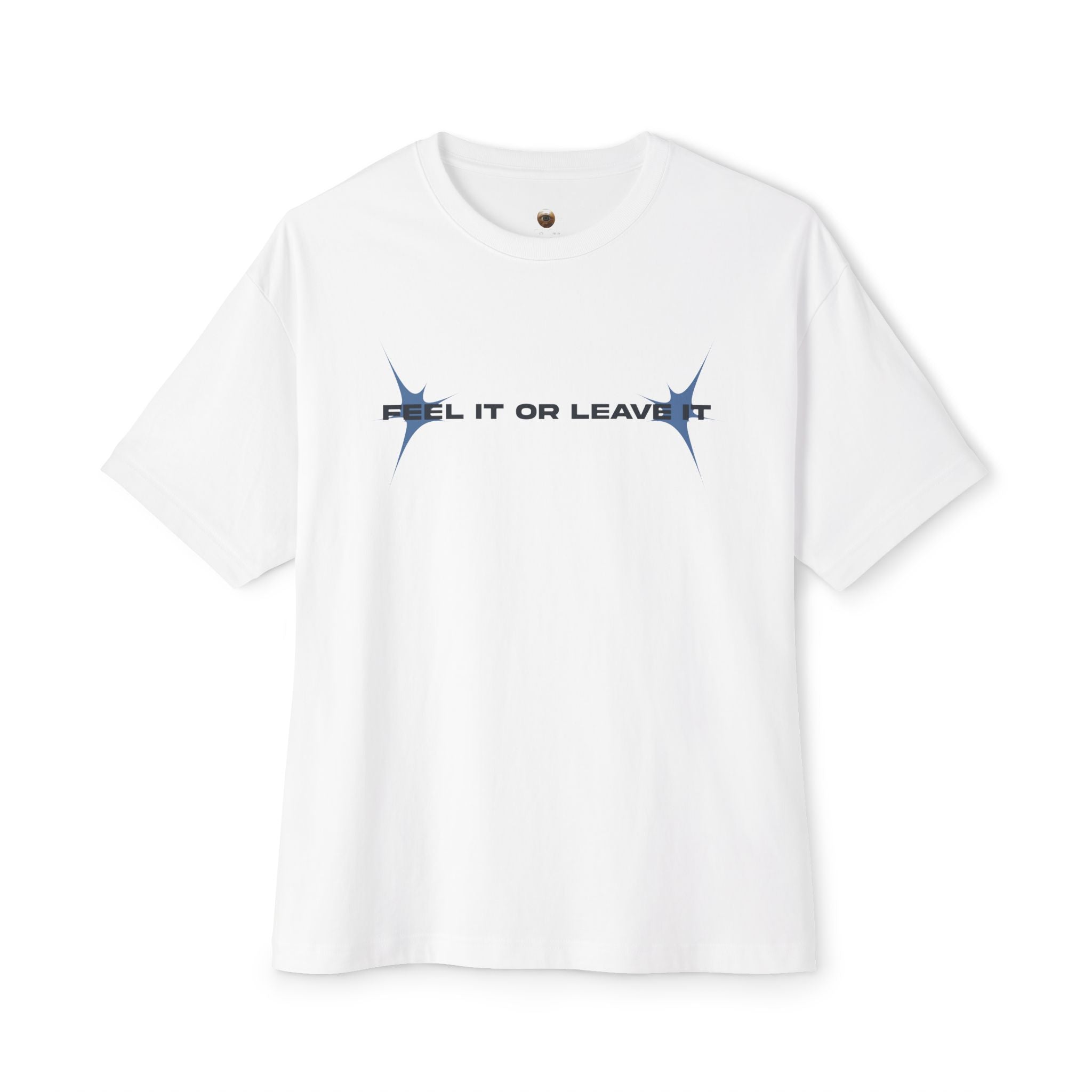 I pour my heart into what I love Unisex Oversized Tee