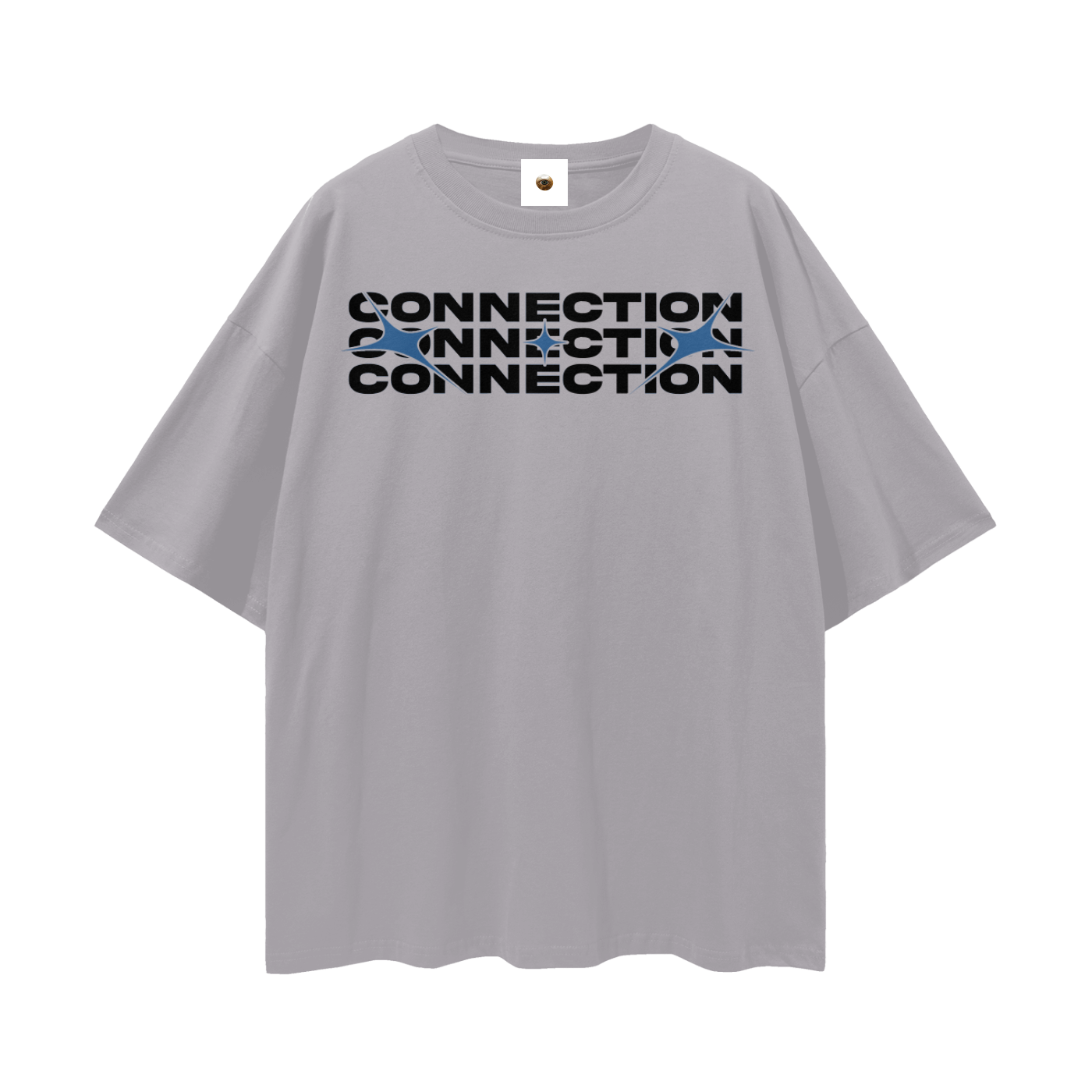 Connection Streetwear Loose Drop Shoulder T-Shirt