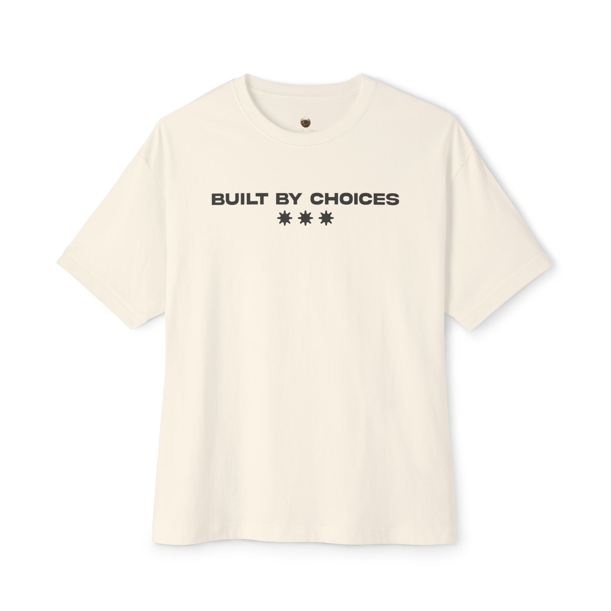 Every healthy choice I make strengthens my resilience Unisex Oversized Tee