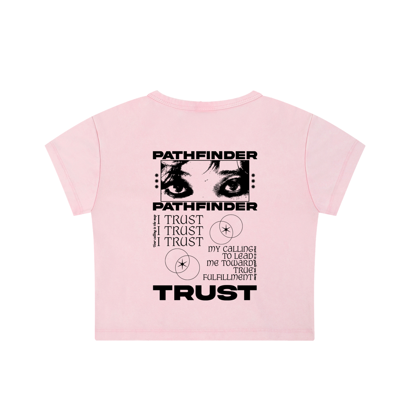 Pathfinder Snow Washed Crop Top