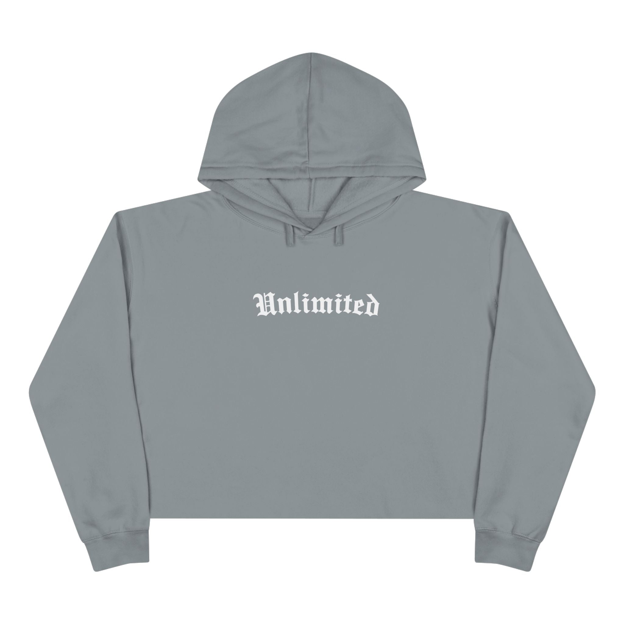Unlimited Unisex Crop Hoodie