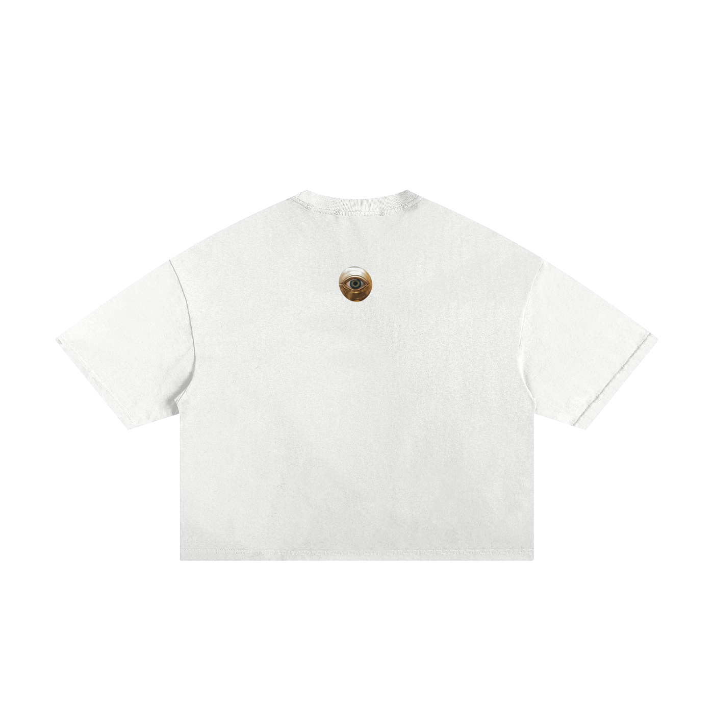 I honor my emotions as part of my journey, not my identity Unisex Cropped Boxy Tee