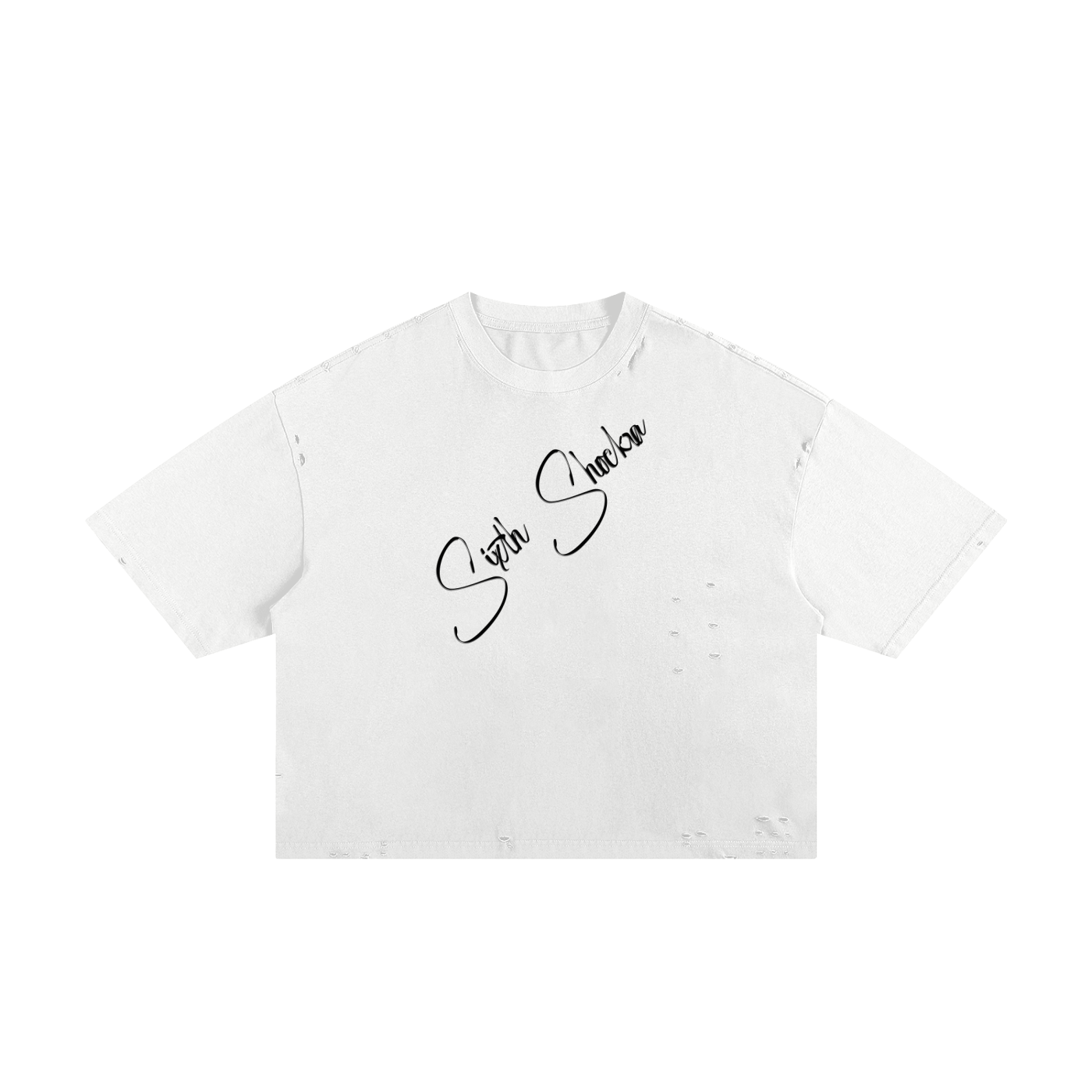 SS OG Classic Frayed Boxy Tee