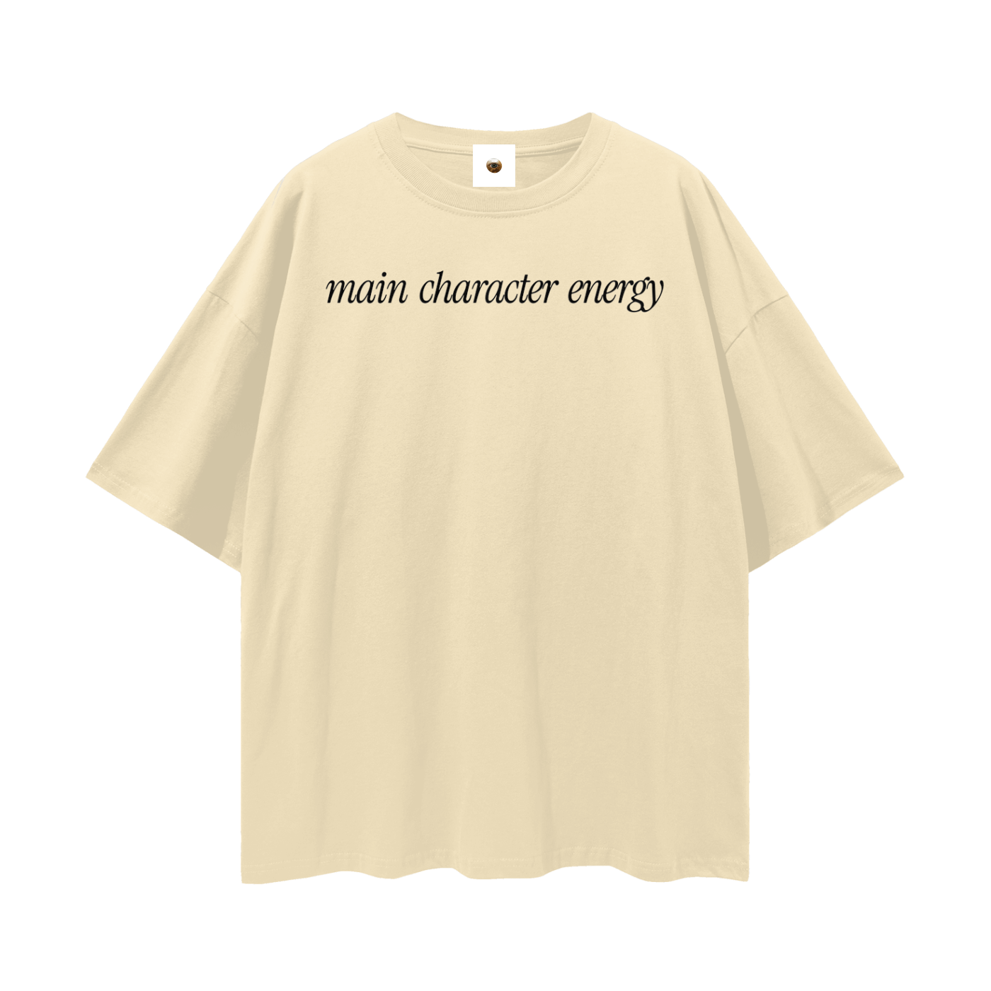 Main Character Streetwear Loose Drop Shoulder T-Shirt