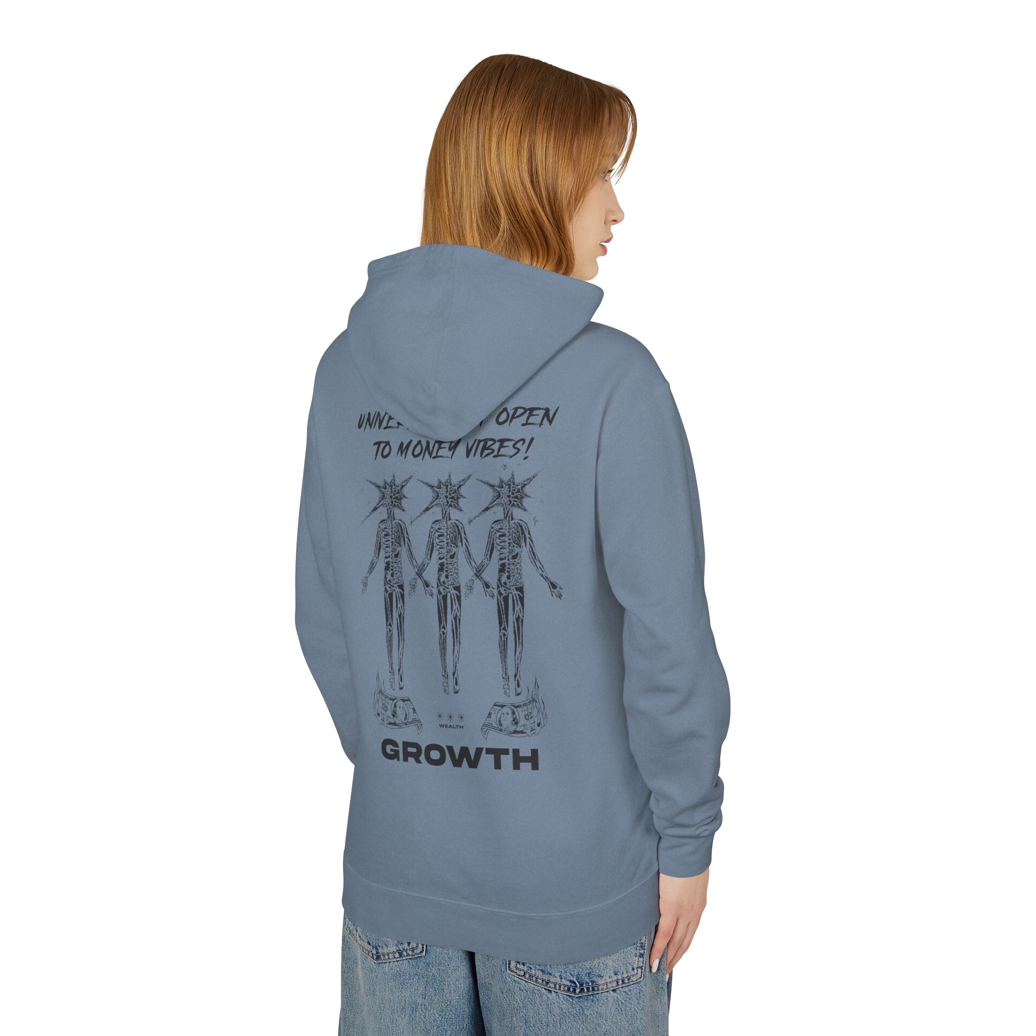 Universe, I Am Open to Money Vibes Hooded Sweatshirt