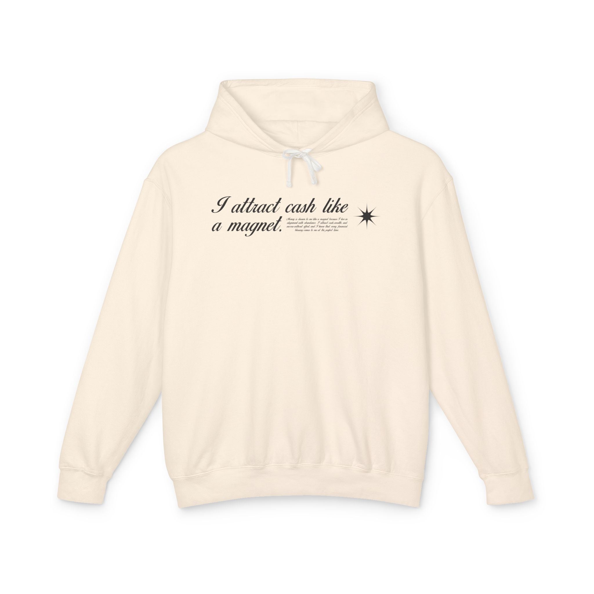 I Attract Cash Like A Magnet Hooded Sweatshirt