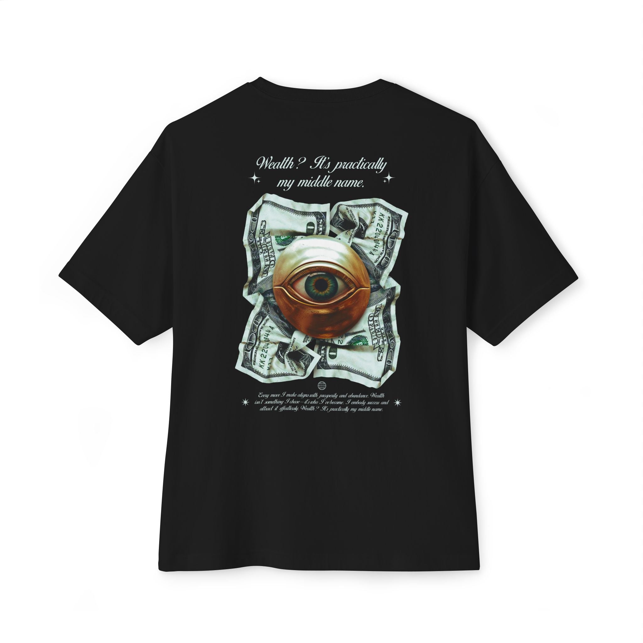 Wealth? It's Pradically My Middle Name Heavy Cotton Tee