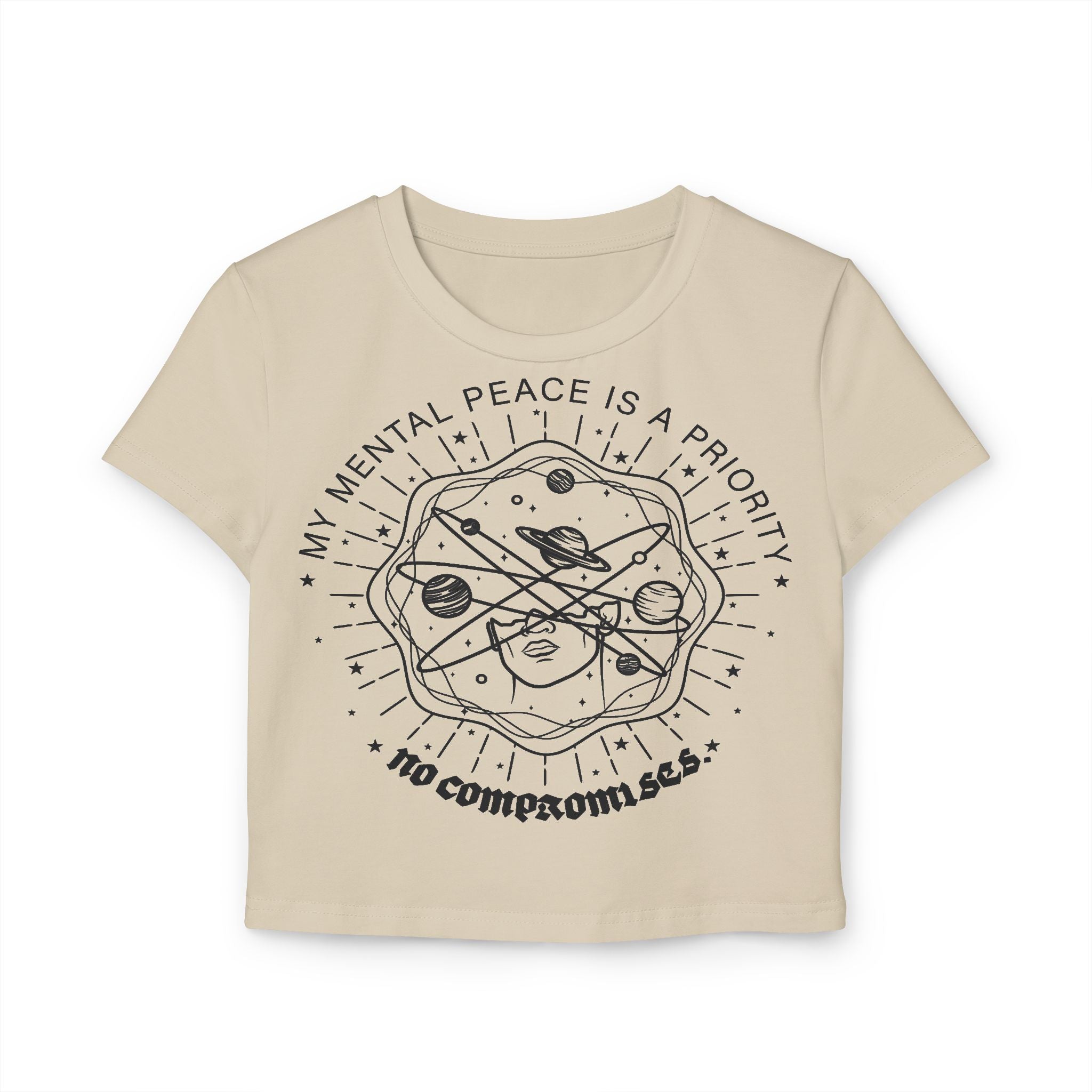 My mental peace is a priority—no compromises Tiny Tee