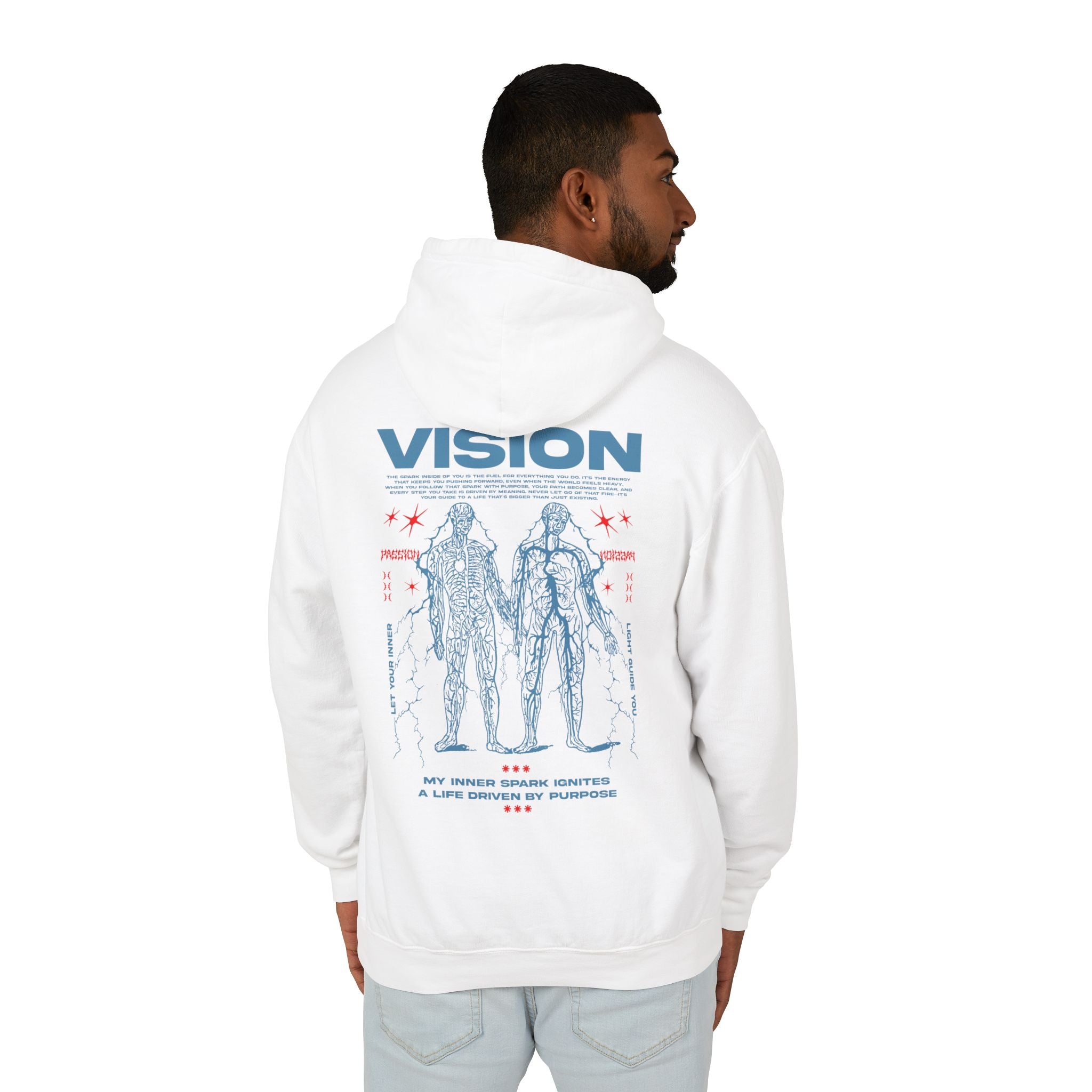 My inner spark ignites a life driven by purpose Hoodie