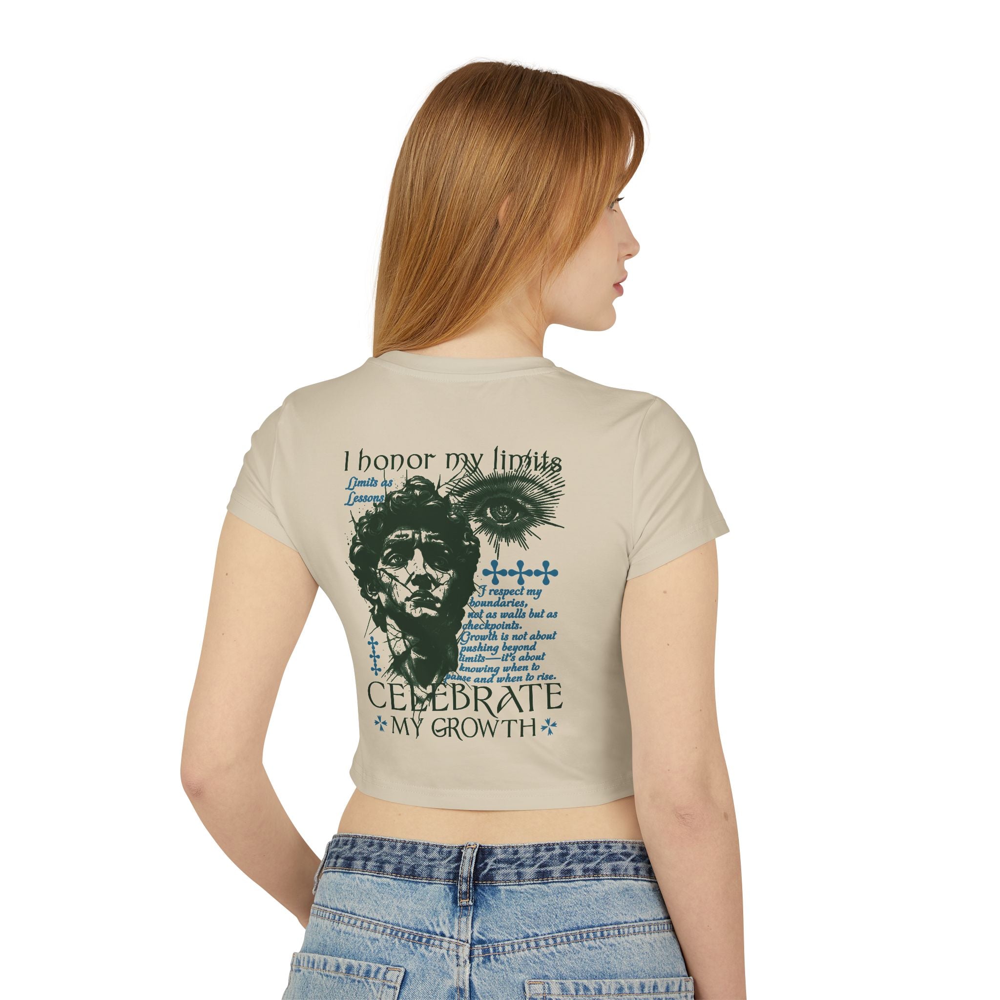 I honor my limits and celebrate my growth Tiny Tee