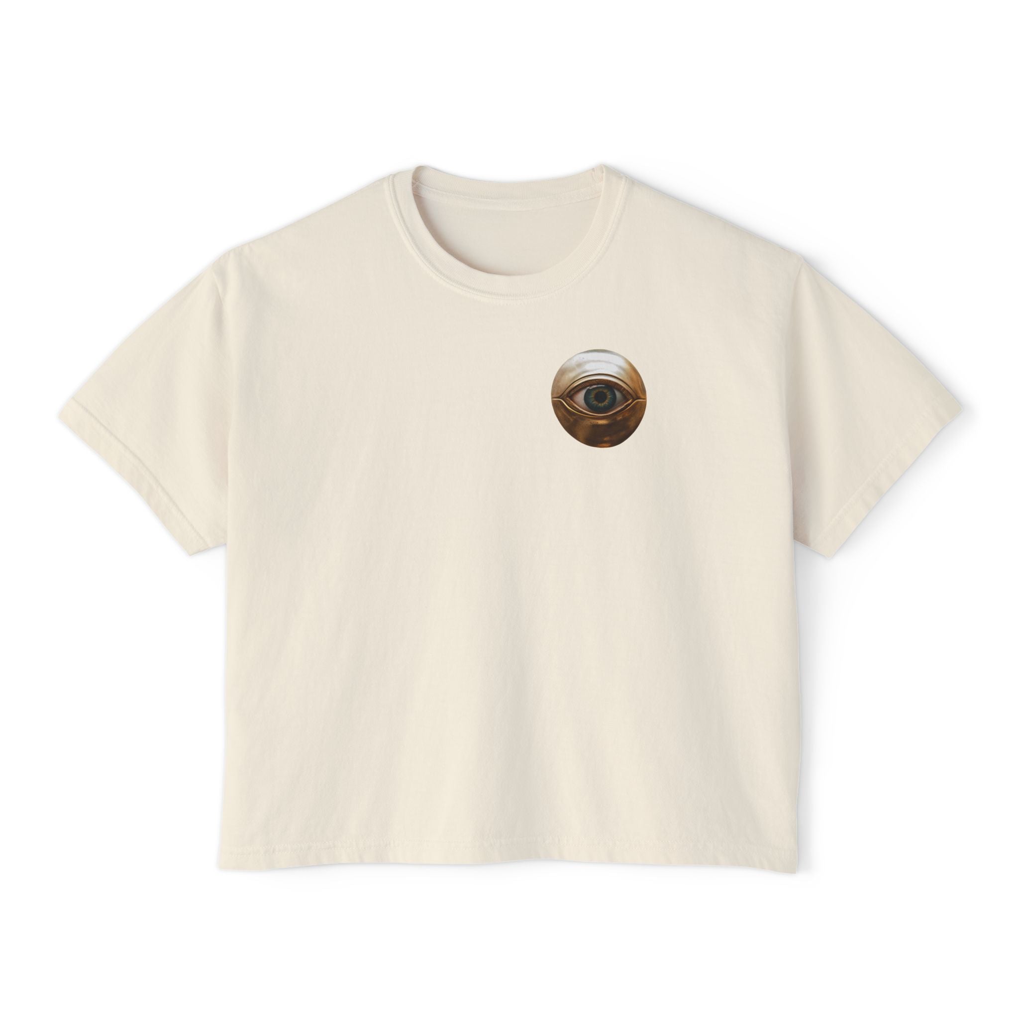 Money Moves Only unisex croppe Boxy Tee