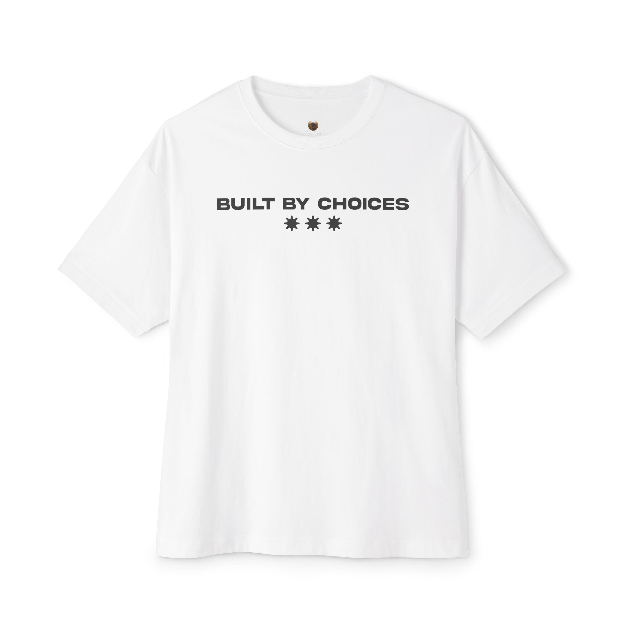 Every healthy choice I make strengthens my resilience Unisex Oversized Tee