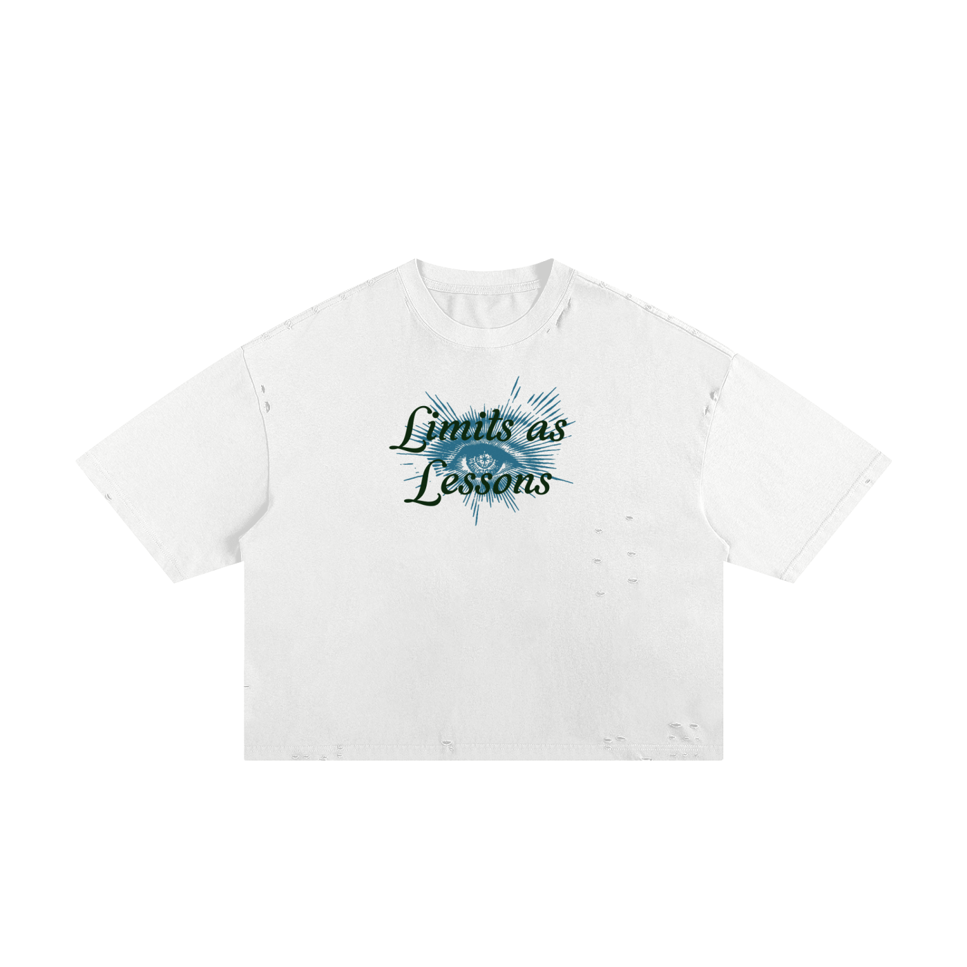 Limits As Lessons Classic Frayed Boxy Tee