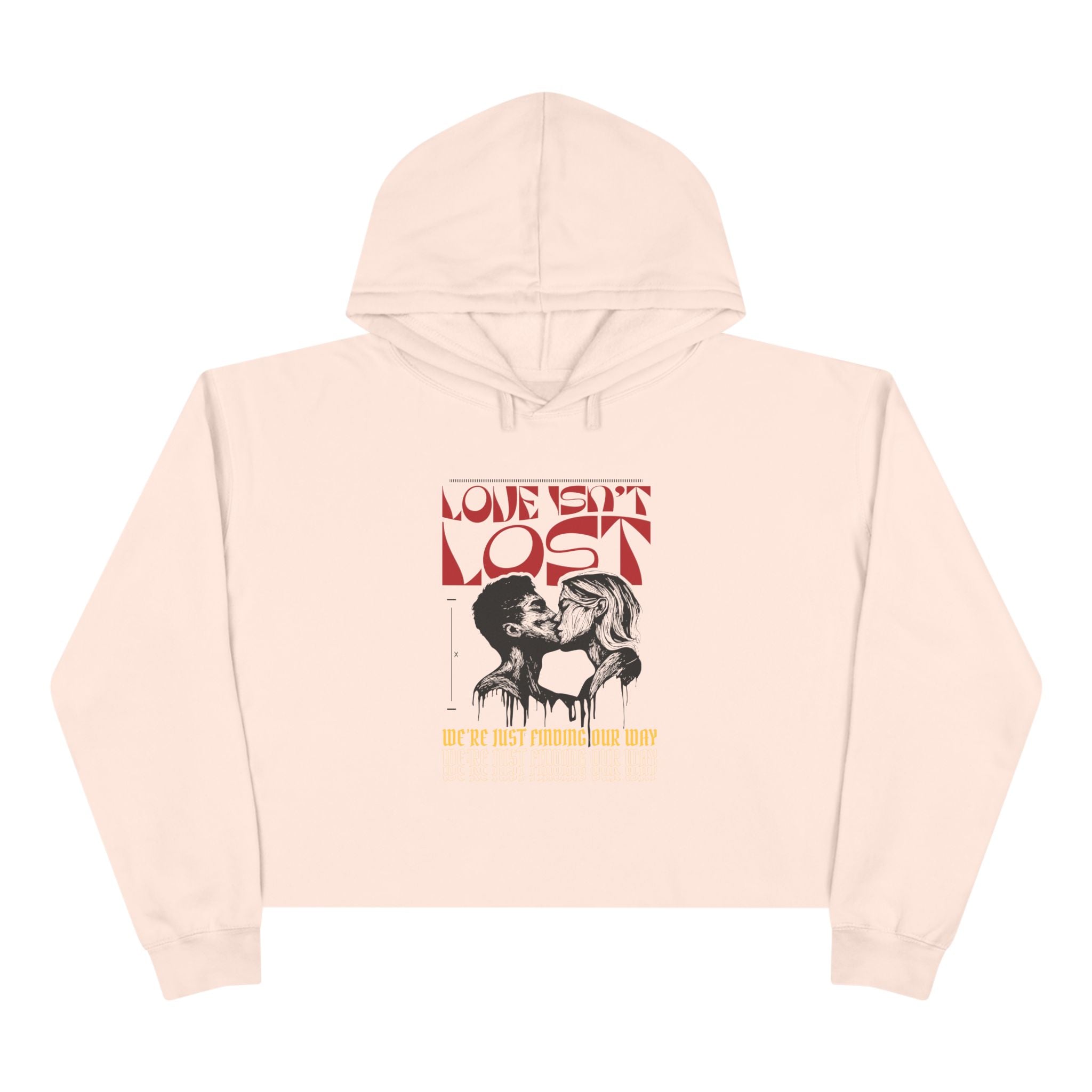 Love Isn't Lost Unisex Crop Hoodie