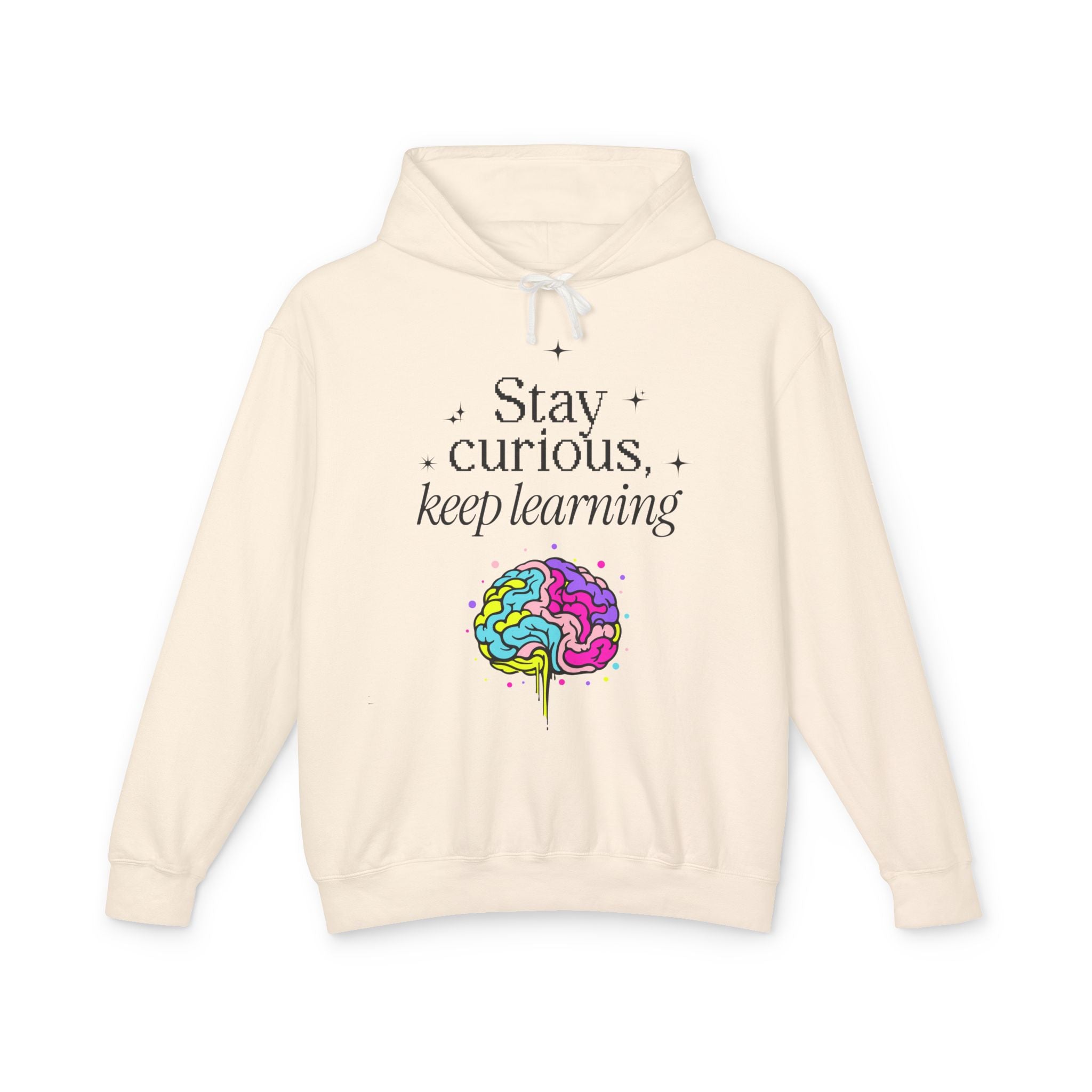 Stay Curious Keep Learning Hooded Sweatshirt